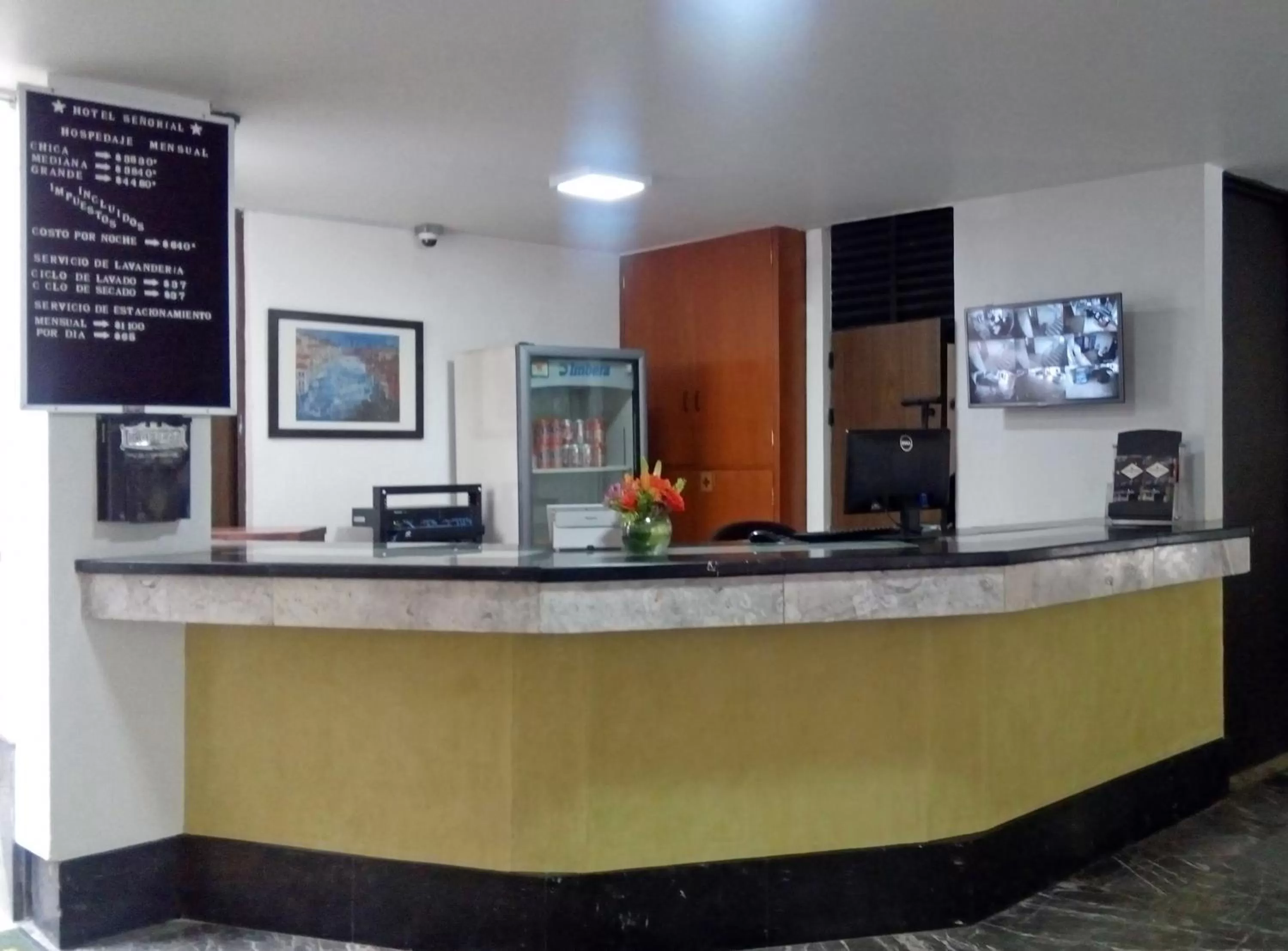 Lobby or reception in Residencias Señorial