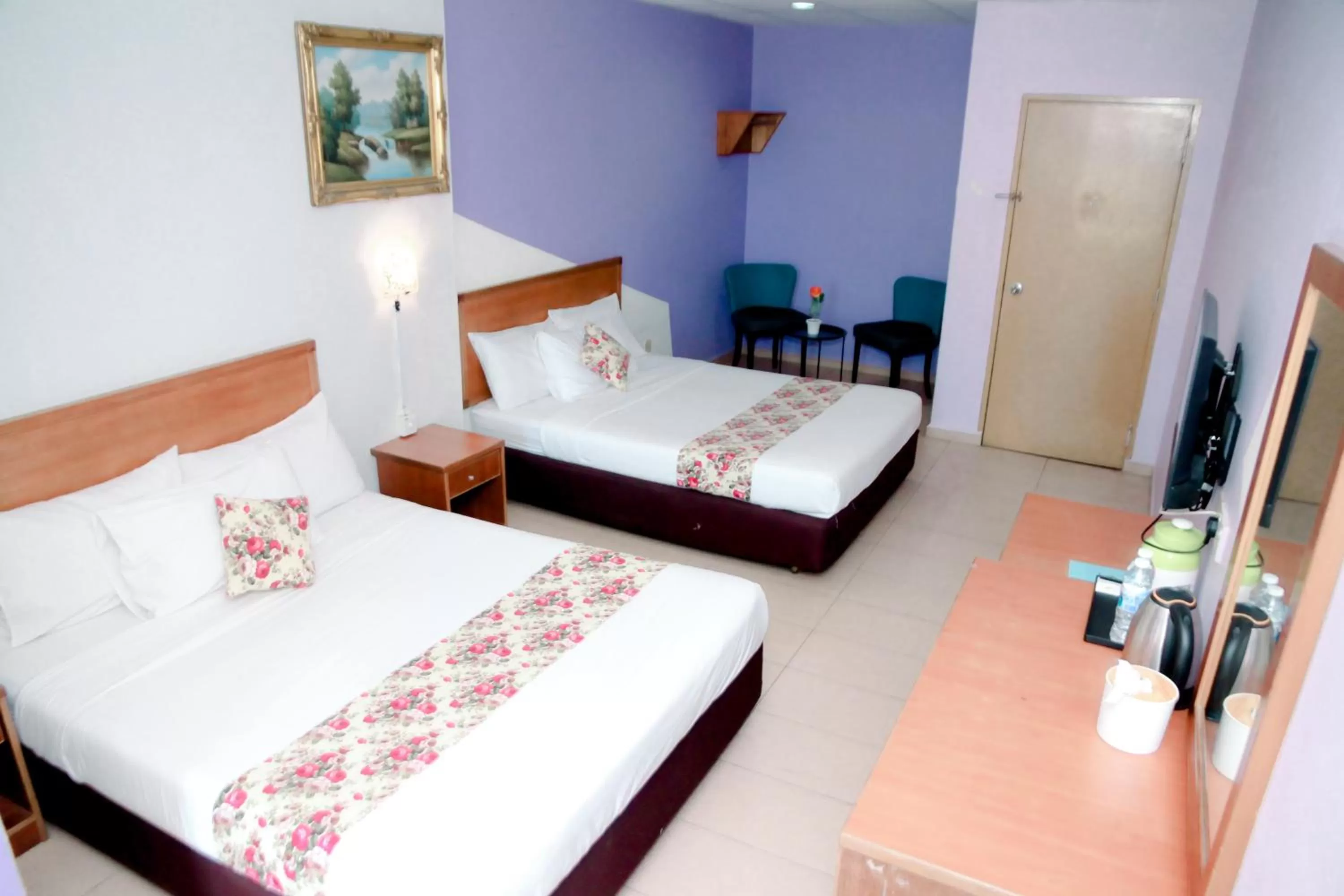 Bed in HOTEL D VIEW MERSING