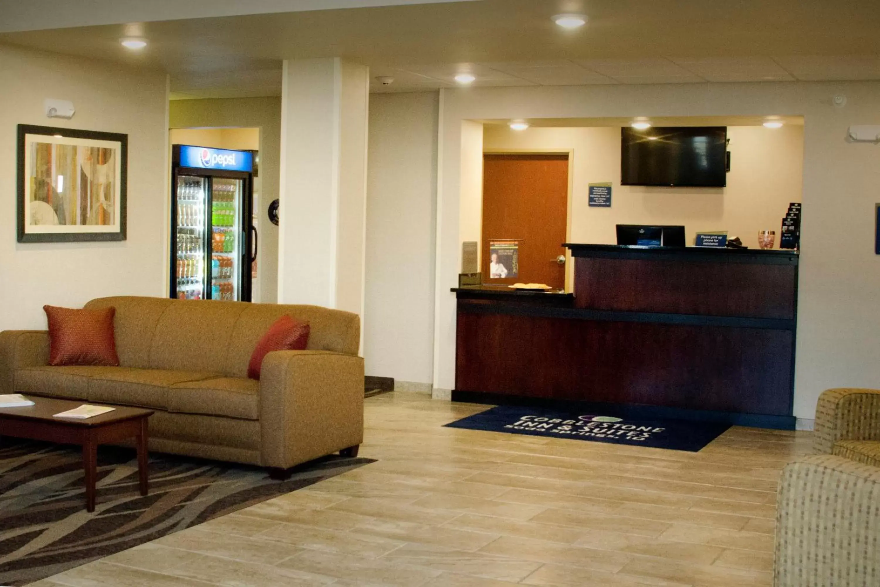 Lobby or reception in Cobblestone Inn & Suites - Soda Springs Lobby or reception in Cobblestone Inn & Suites - Soda Springs
