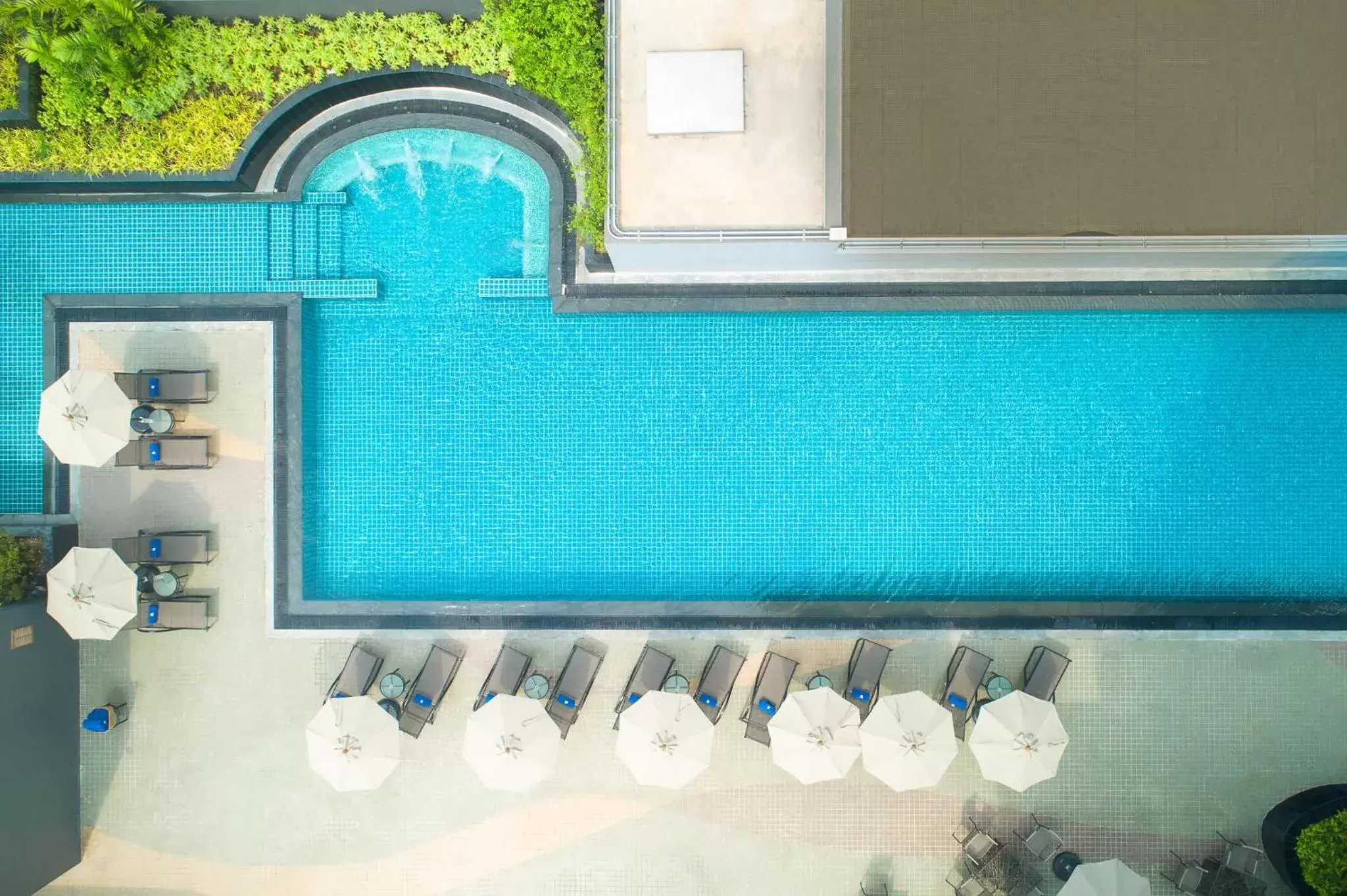 Swimming pool, Pool View in Hotel Nikko Bangkok - SHA Extra Plus Certified
