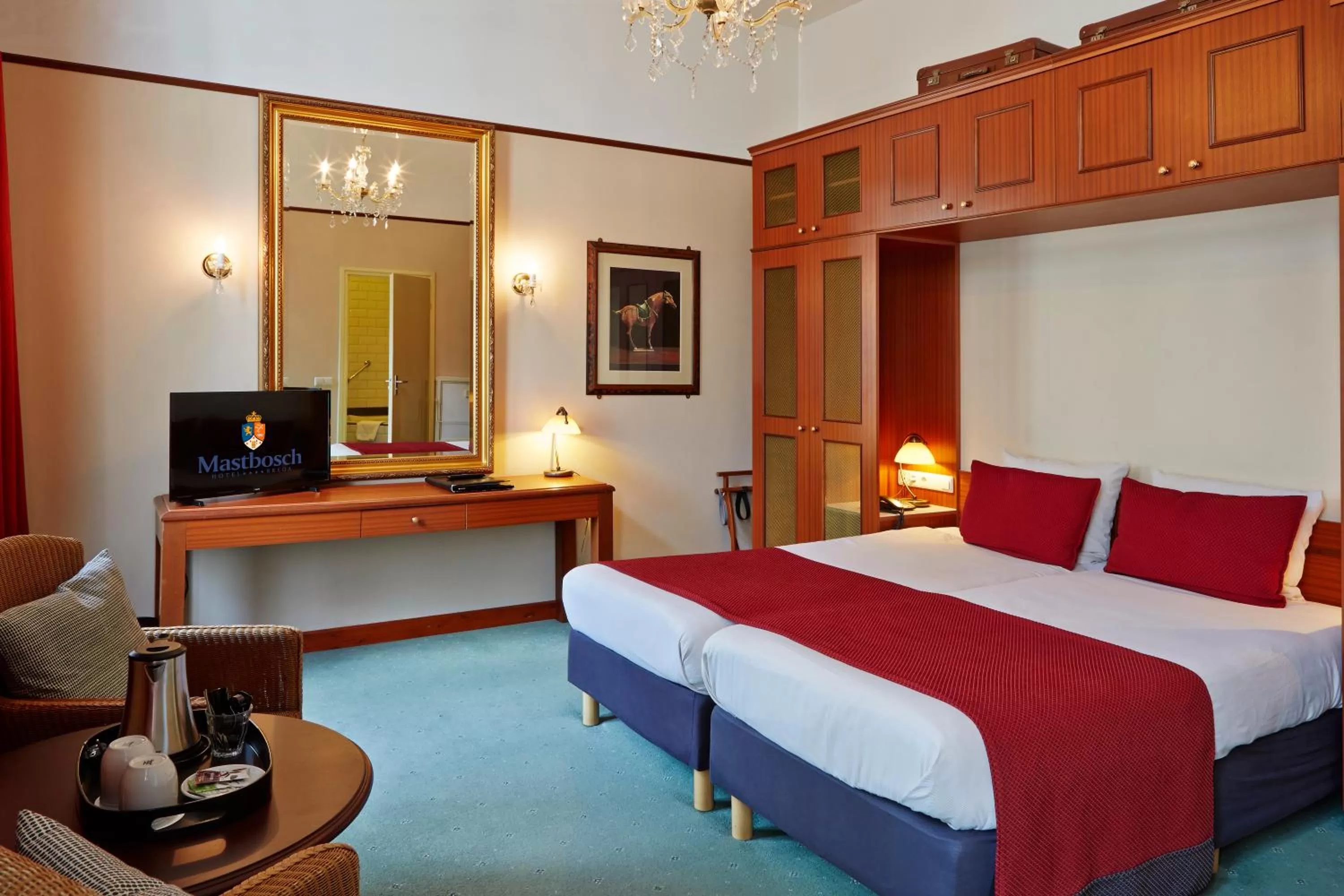 Photo of the whole room, Bed in Parkhotel Mastbosch Breda