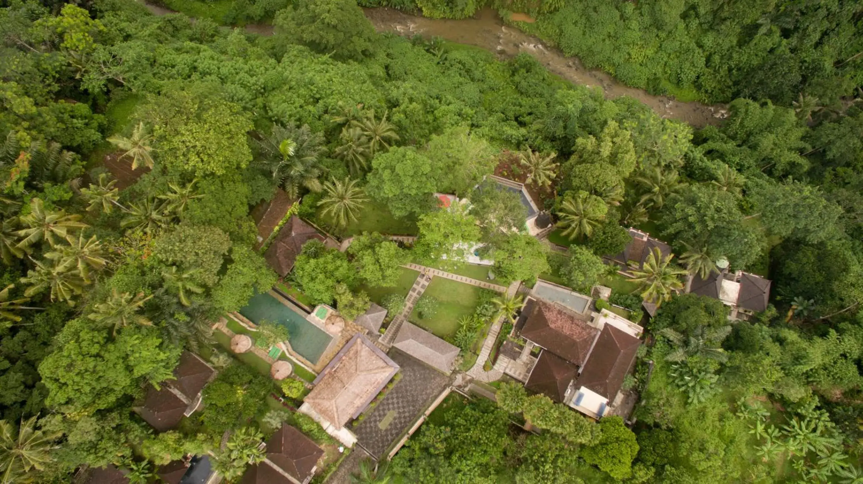 Landmark view, Bird's-eye View in Beji Ubud Resort