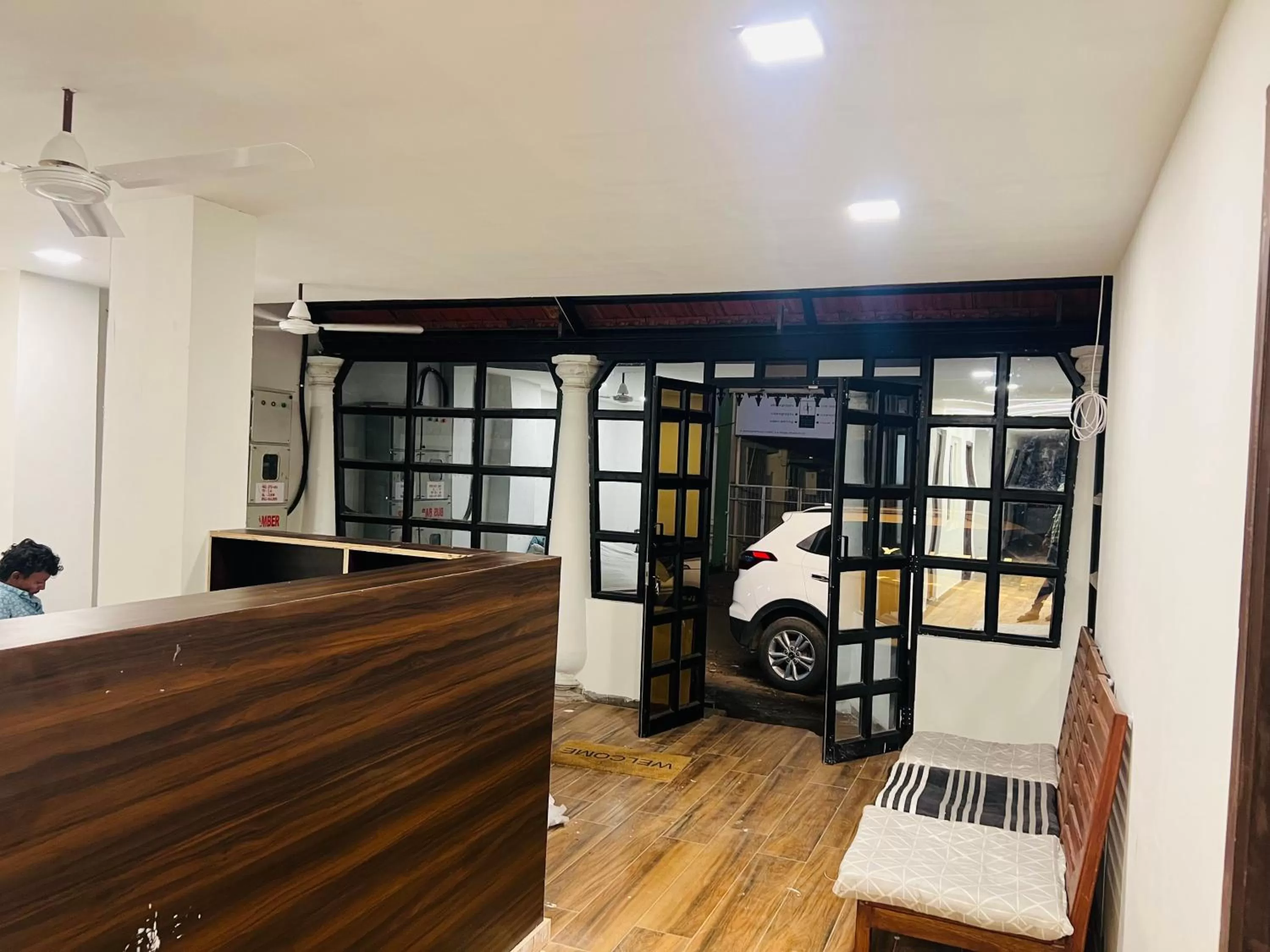 Communal lounge/ TV room in David Residency