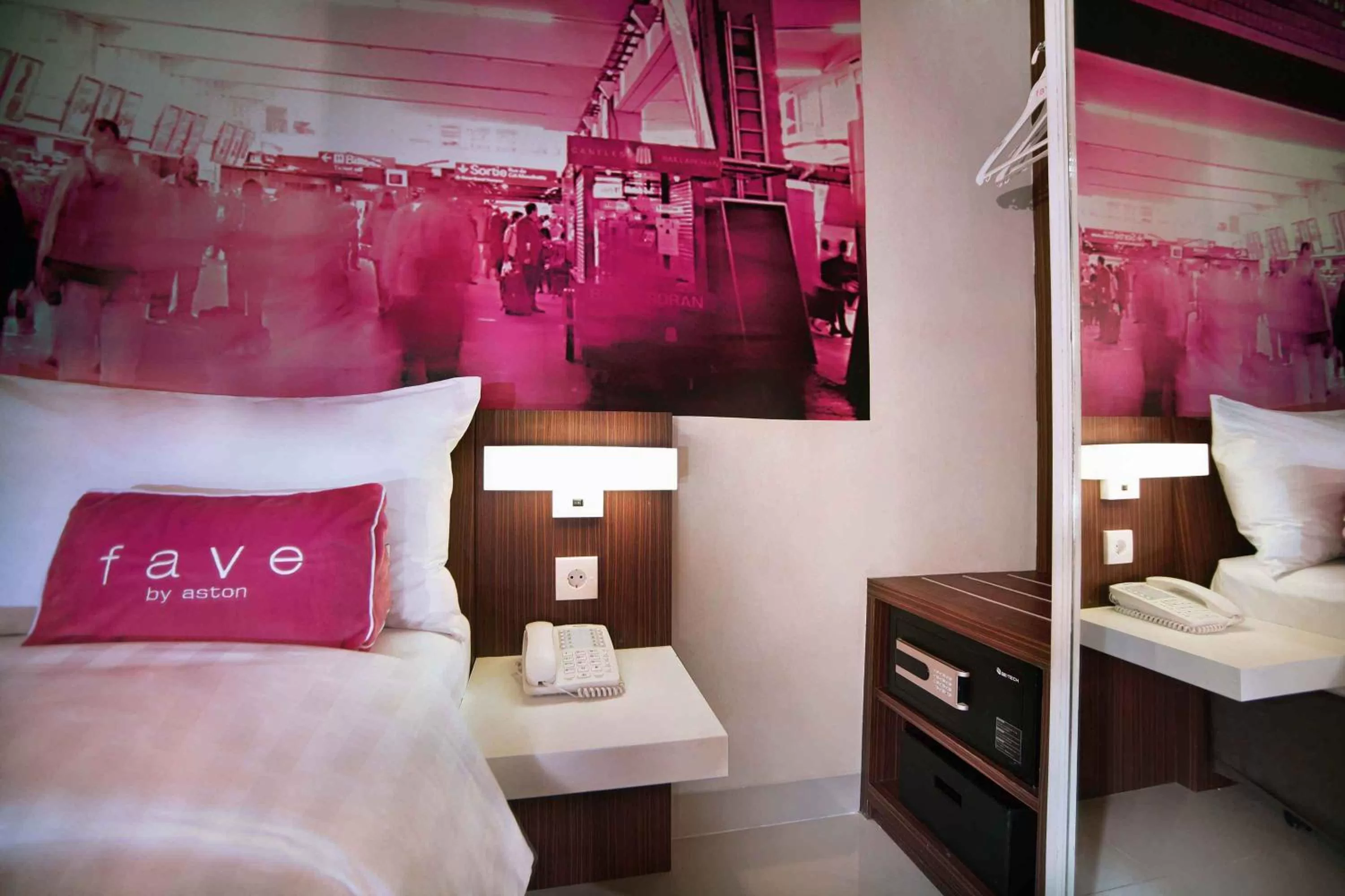 Bed in favehotel PGC Cililitan