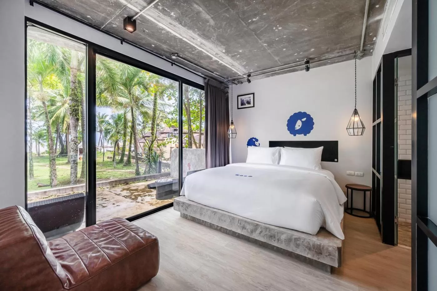 View (from property/room), Bed in Kokotel Khao Lak Lighthouse