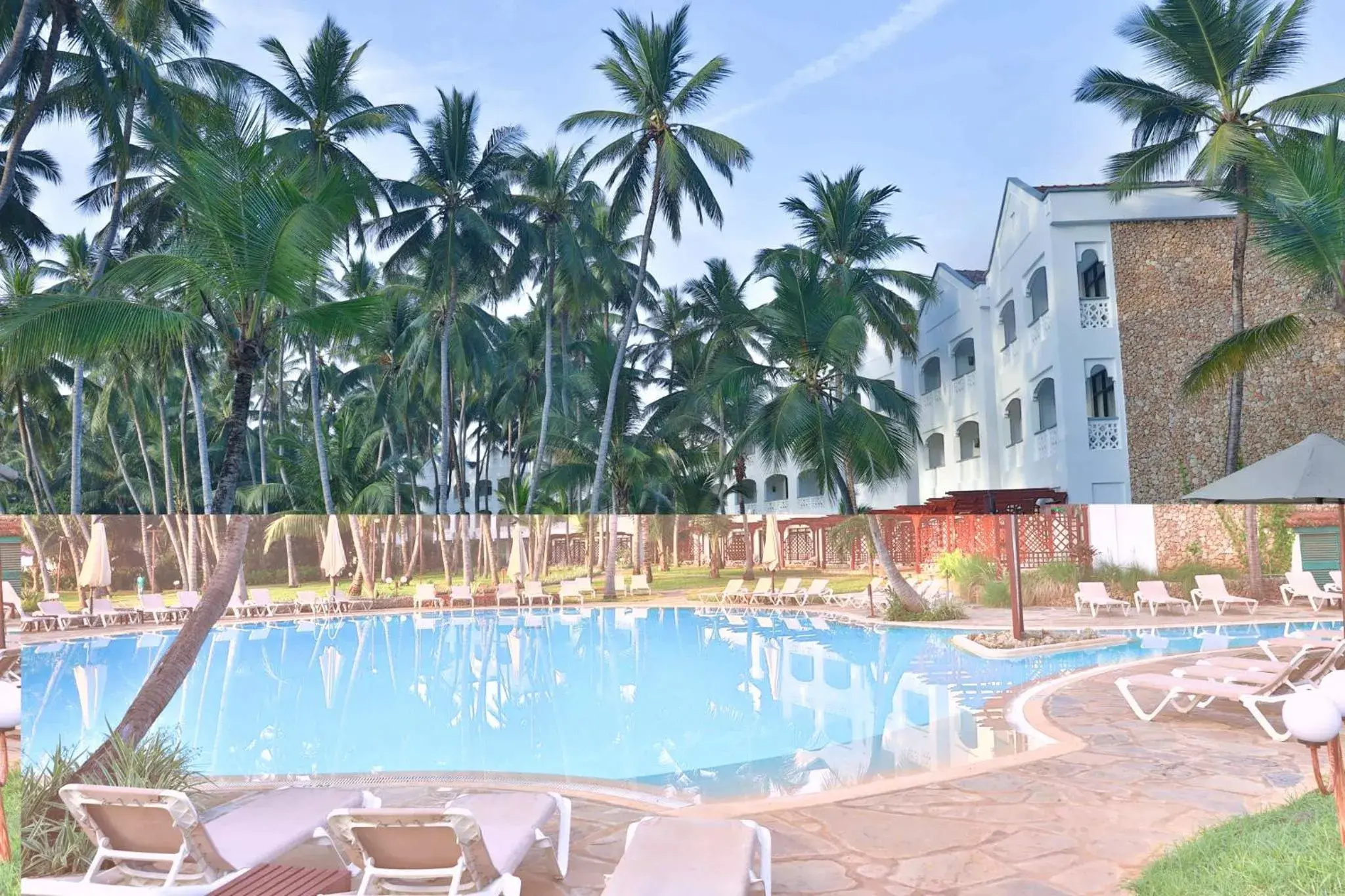 Swimming Pool in Sarova Whitesands Beach Resort & Spa