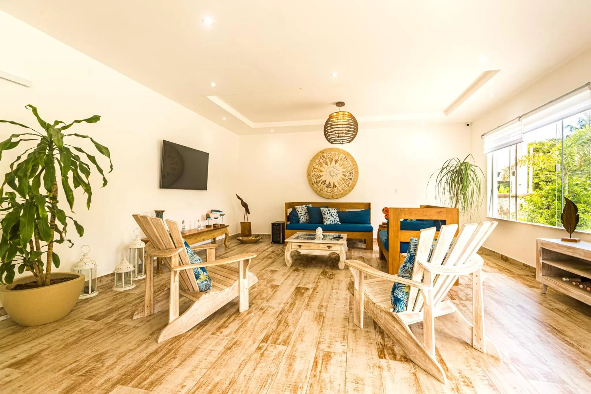 Lobby or reception in Pousada Maktub