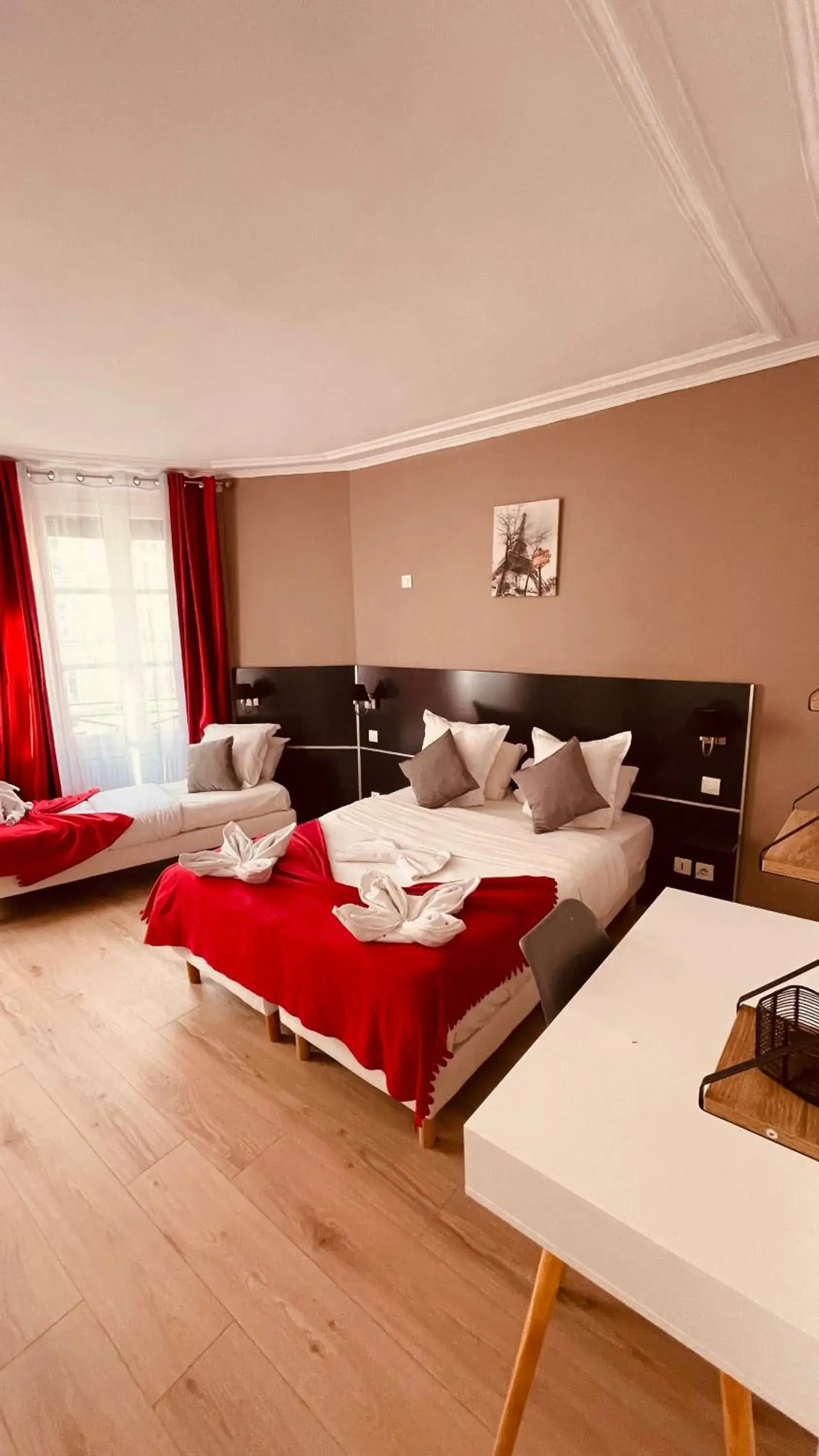 Photo of the whole room in Jeff Hotel Photo of the whole room in Jeff Hotel