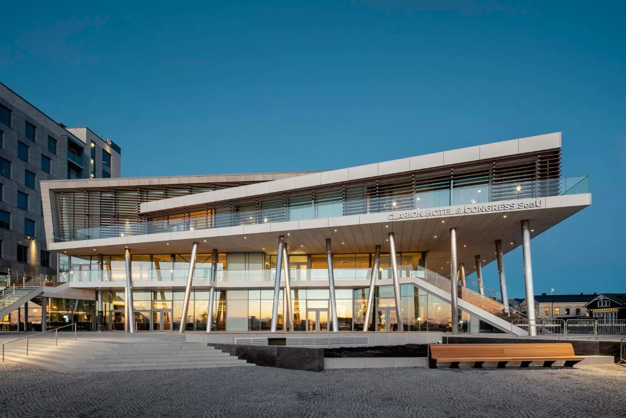 Facade/entrance in Clarion Hotel Sea U Facade/entrance in Clarion Hotel Sea U
