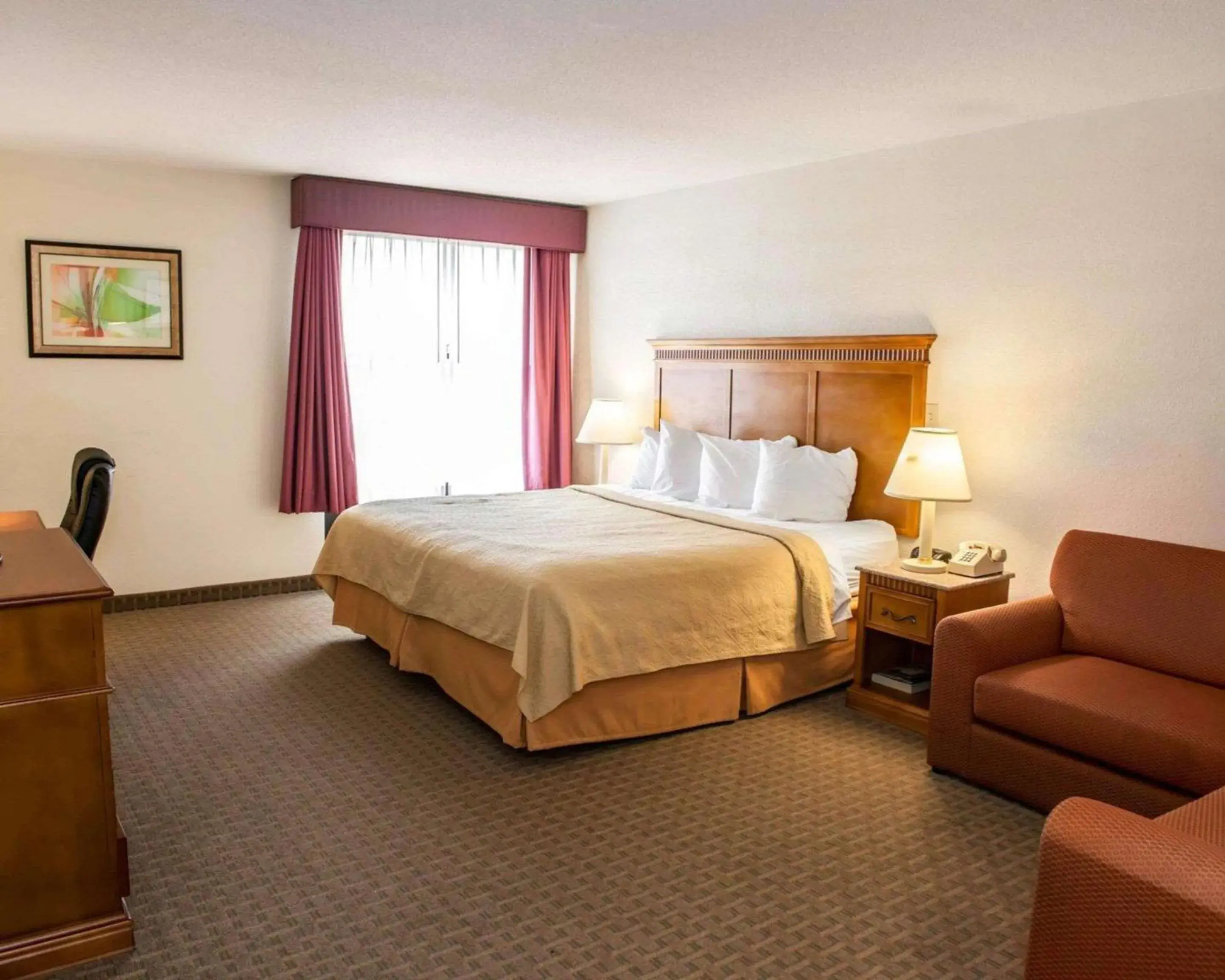 Photo of the whole room, Bed in Quality Inn and Suites Indianapolis