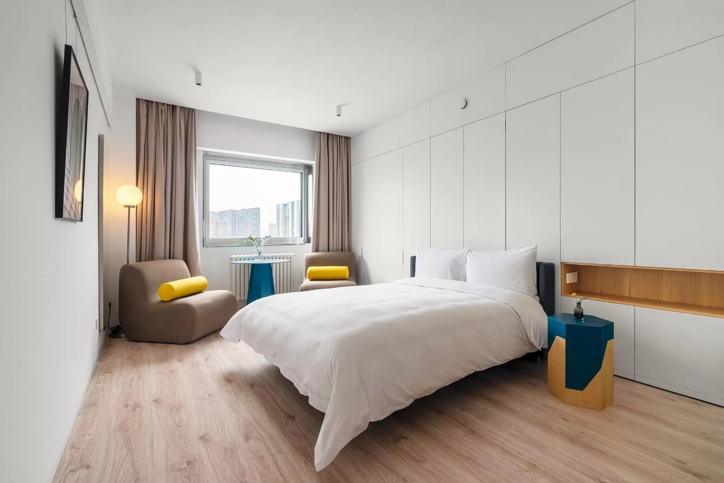 Bed in Stey Beijing 798 Art Zone Hotel