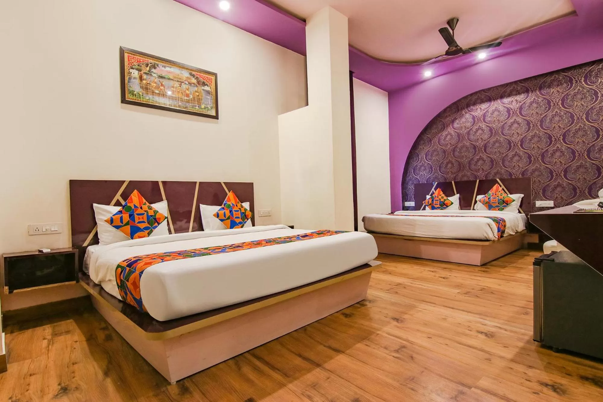 Bedroom, Bed in FabHotel Sallow Grand