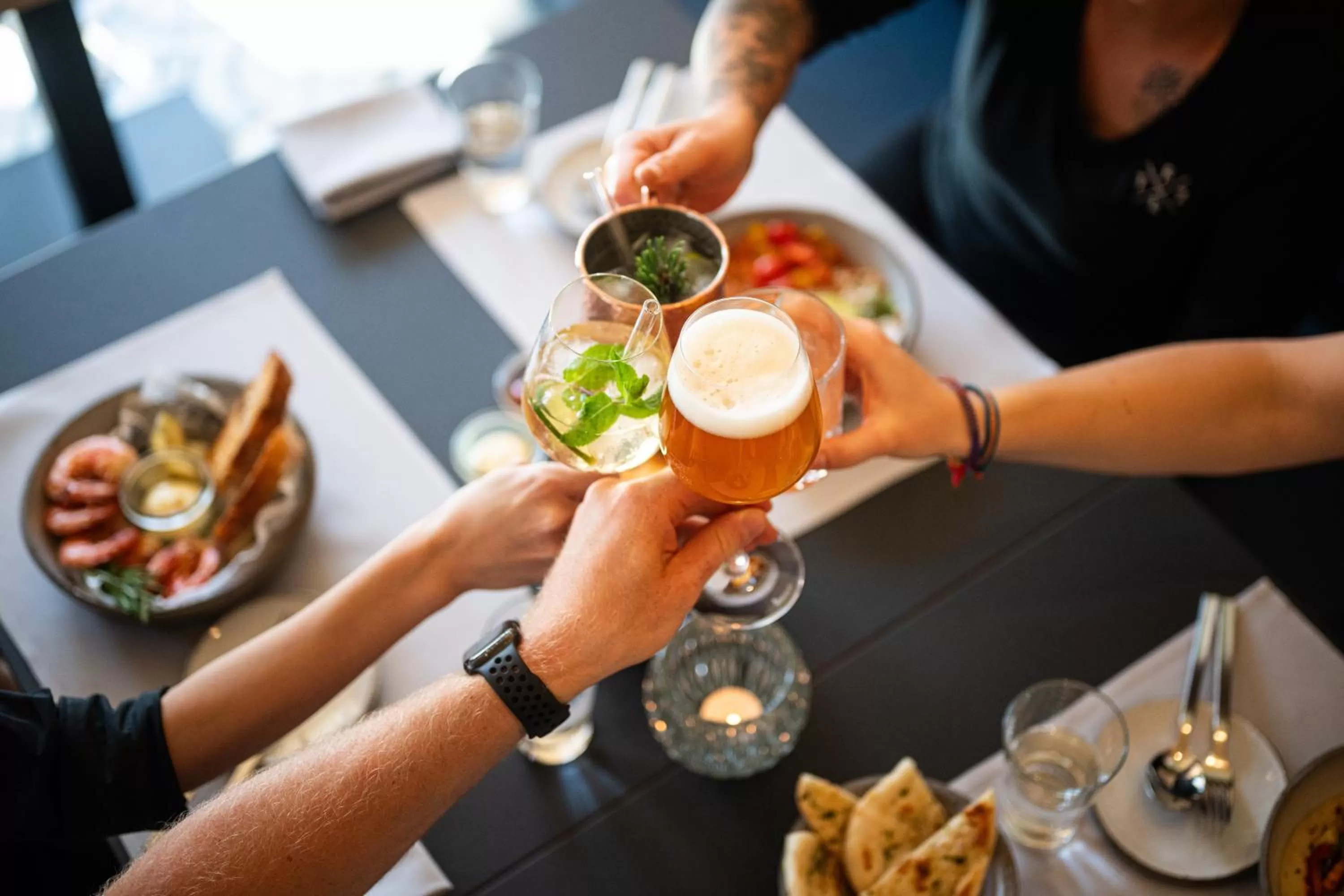 Food and drinks in Das Freiberg Romantikhotel