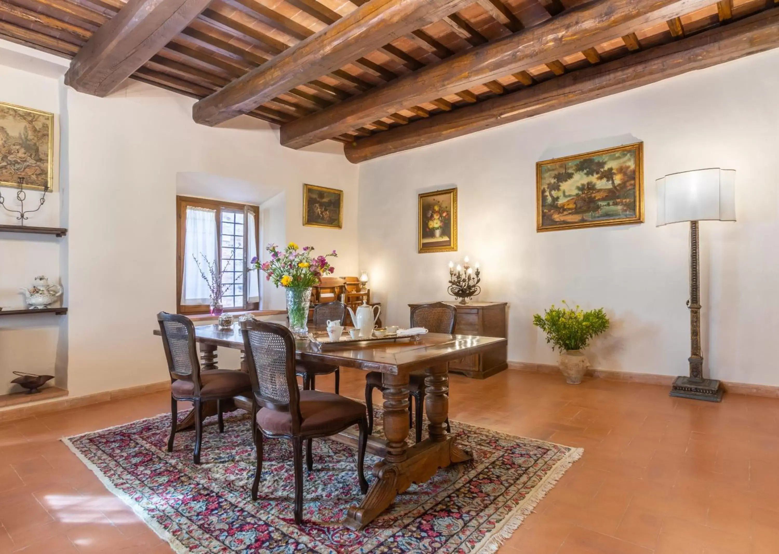 Living room, Dining Area in Borgo Petroro