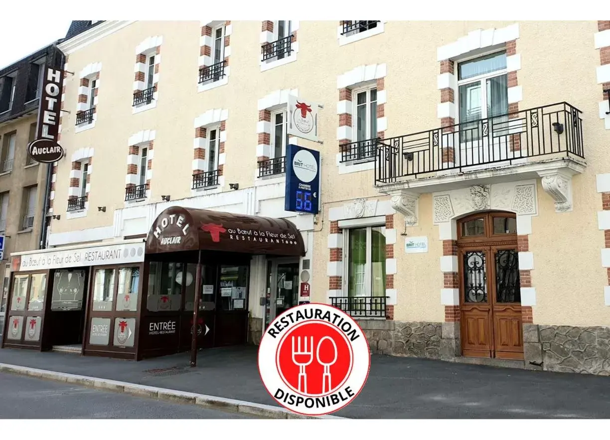 Property building in Brit Hotel Confort Auclair