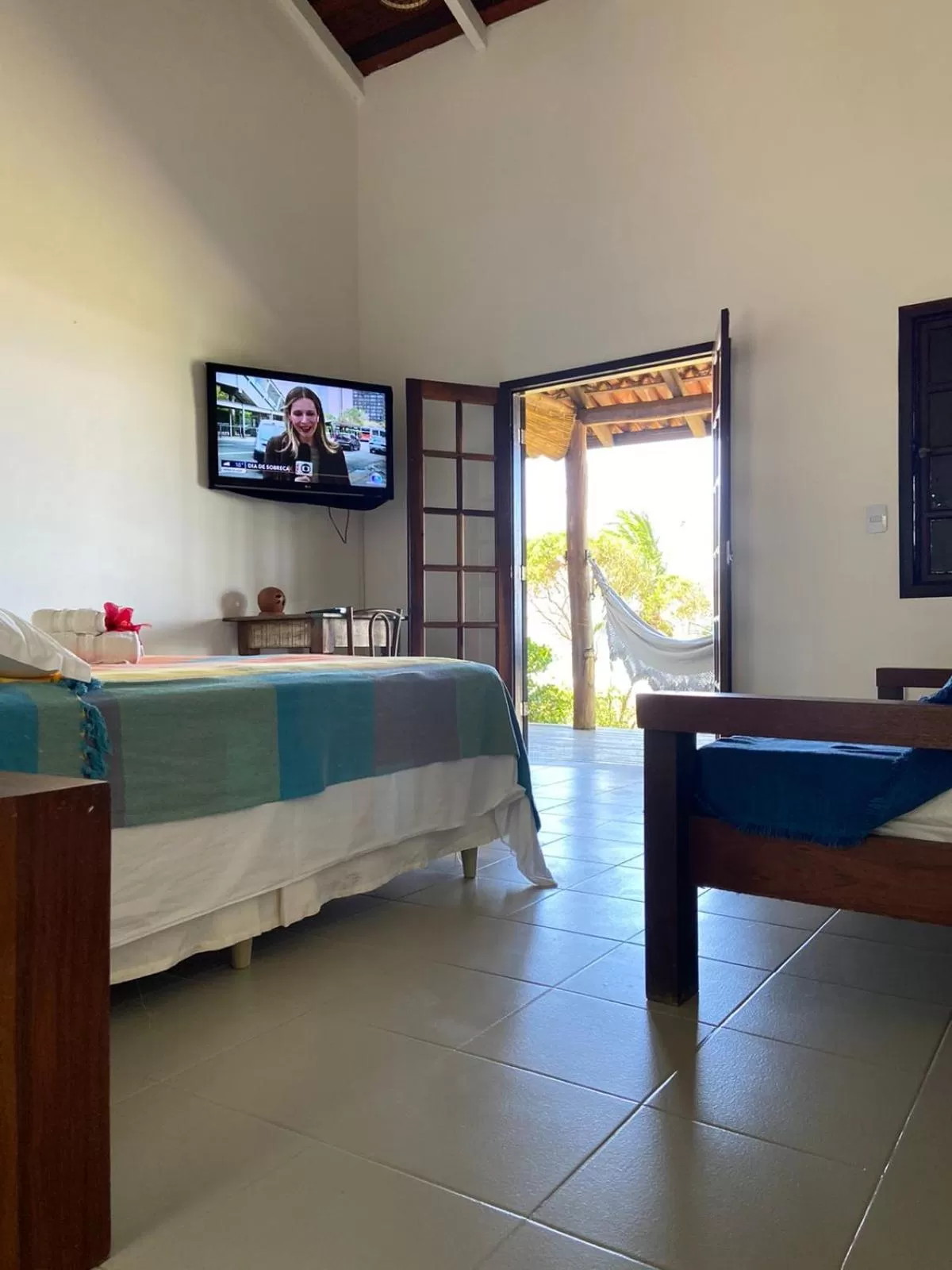 TV and multimedia, Bed in Pousada Bahia Boa