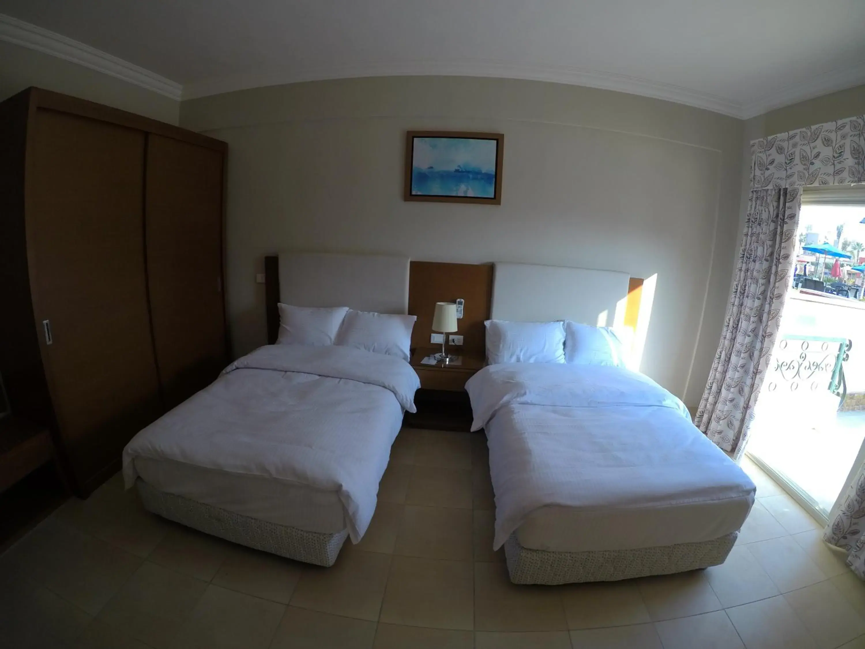 Bed in Rehana Resort