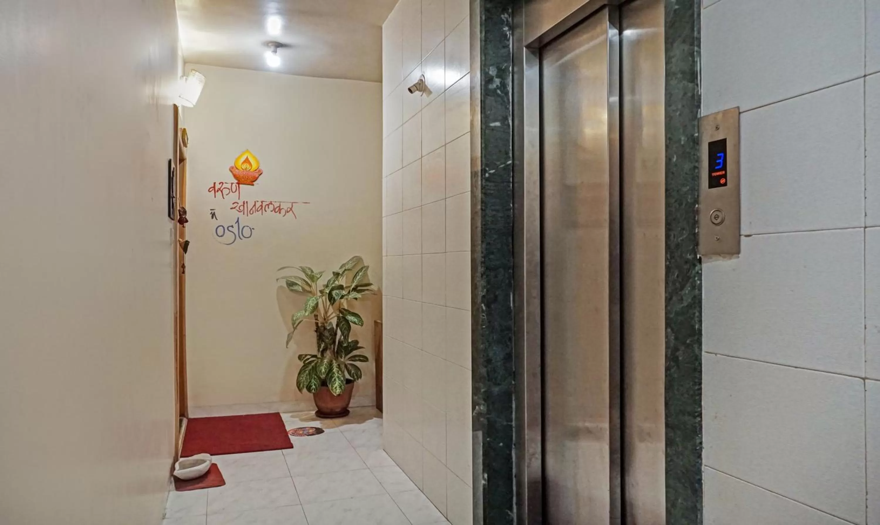 elevator in Treebo Excellent Home