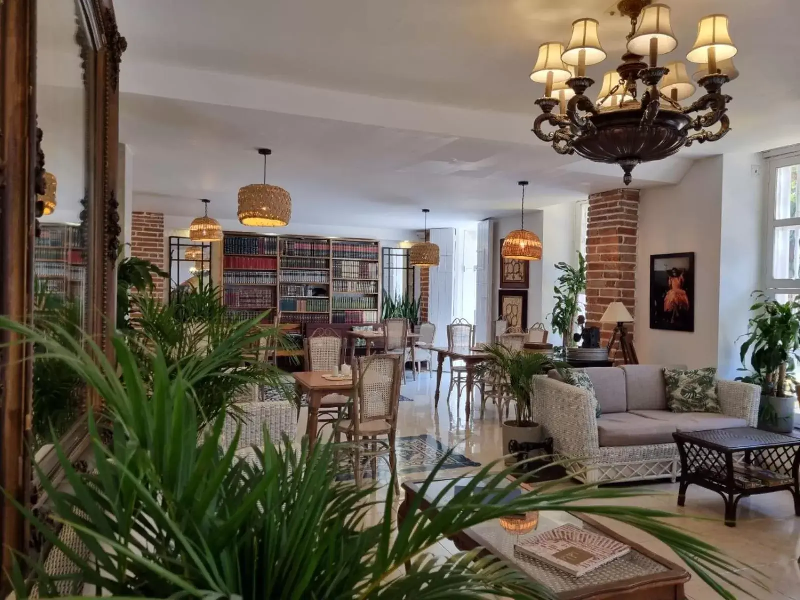 Seating area in Hotel Kartaxa