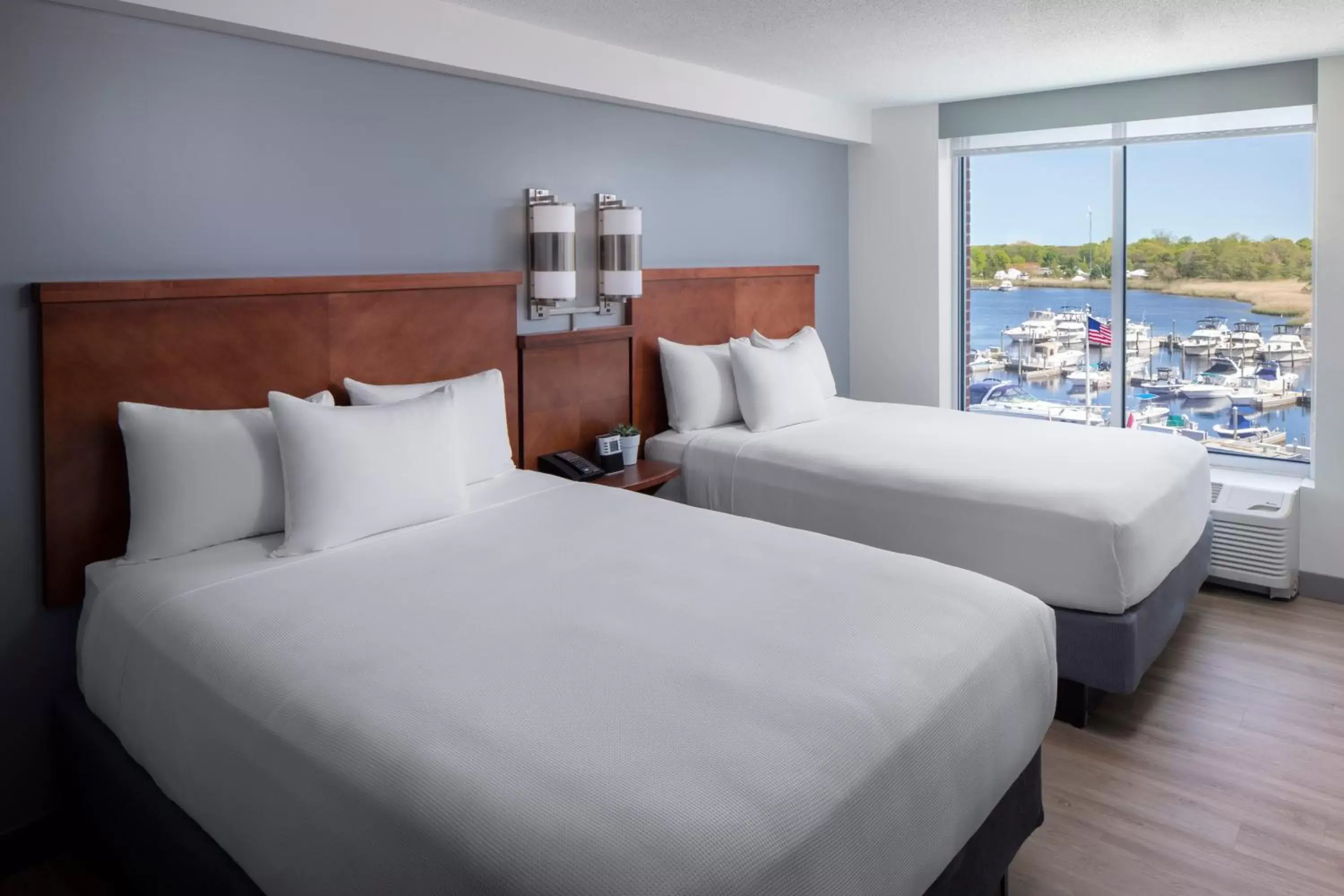 Queen Room with Two Queen Beds and Water View in Hyatt Place Long Island East End