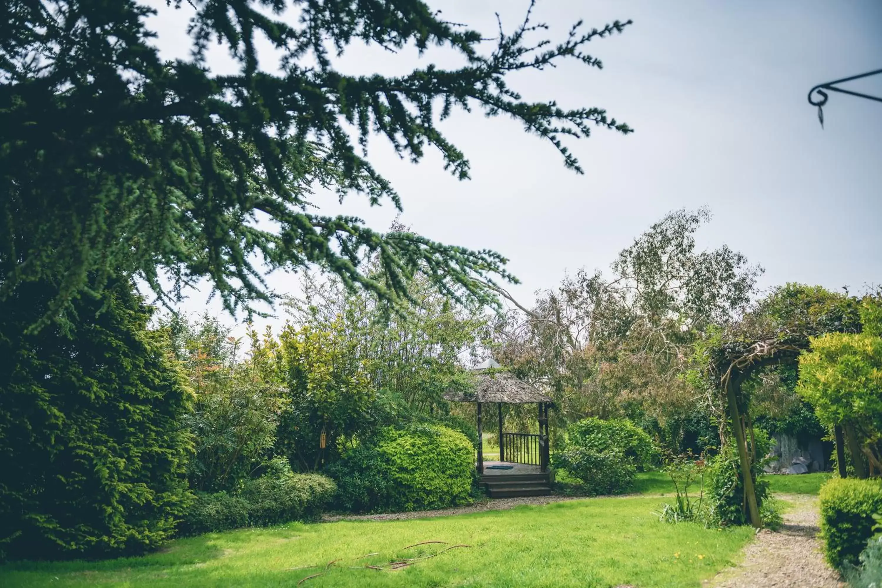 Garden in The Grange Hotel Brent Knoll