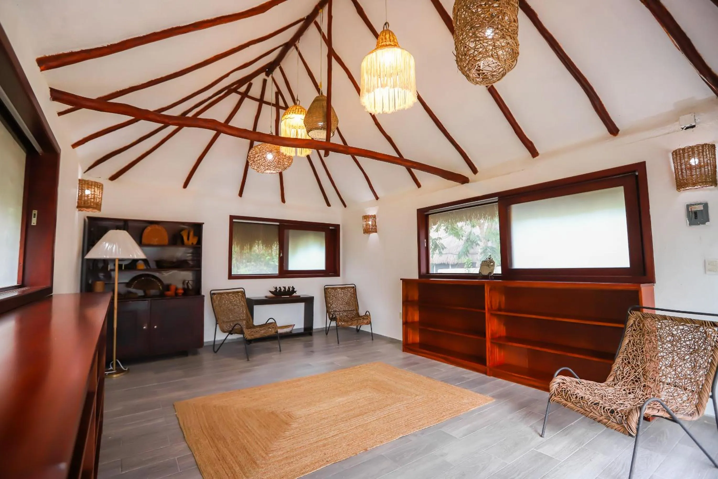 Library in Mayan Secret Hotel Boutique