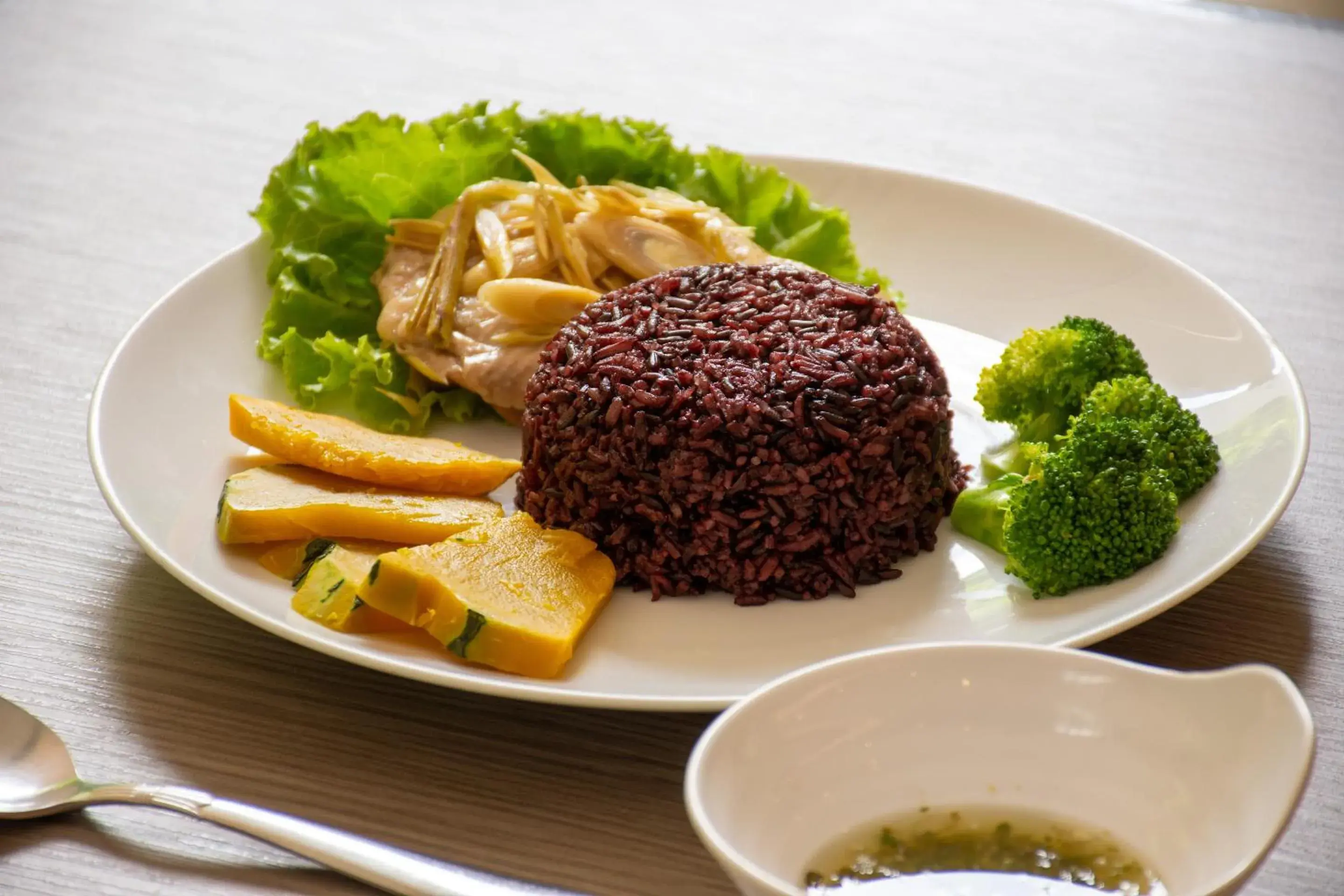 Asian breakfast in Tango Vibrant Living Hotel - SHA Extra Plus Asian breakfast in Tango Vibrant Living Hotel - SHA Extra Plus