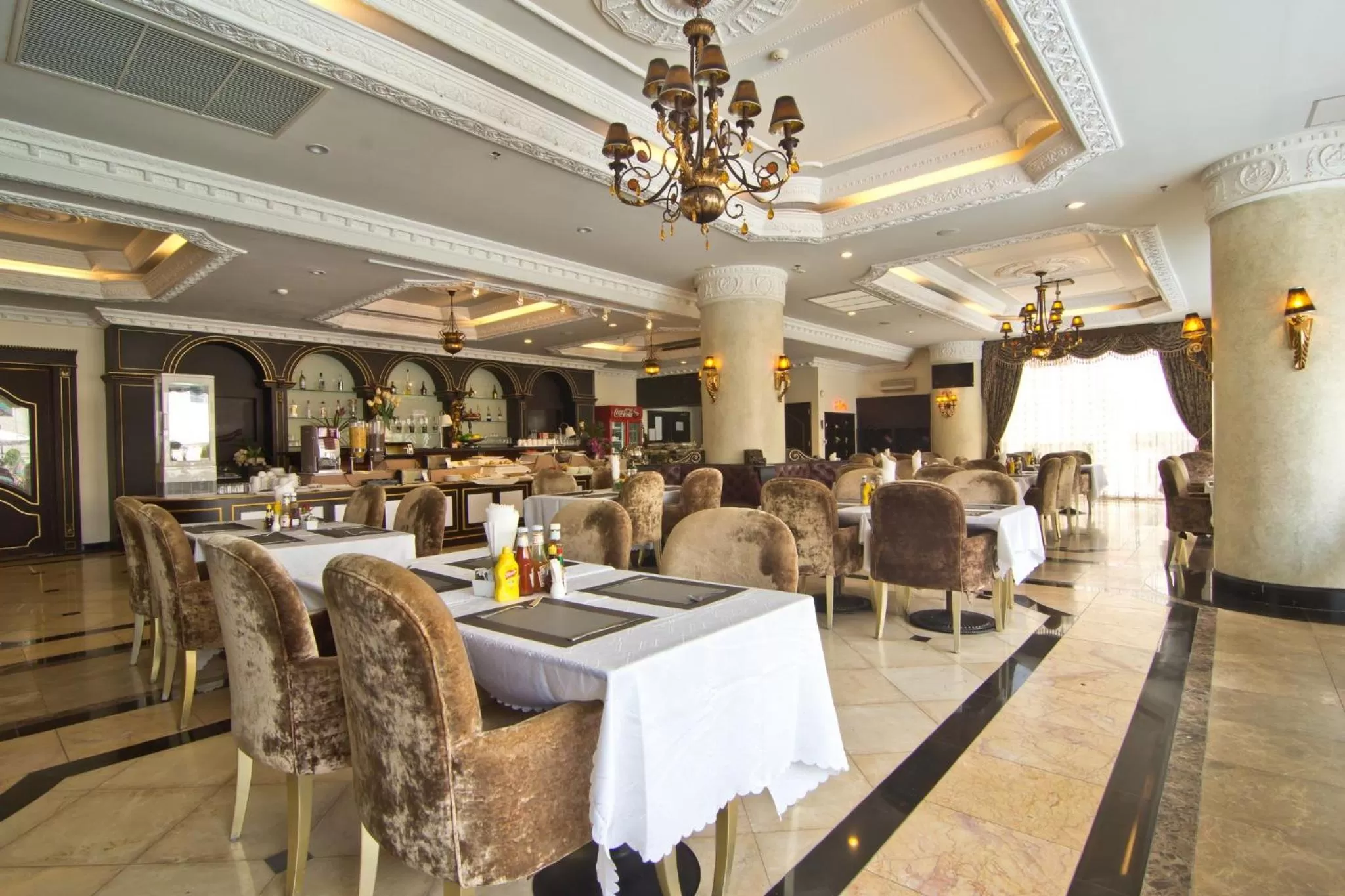 Dining area in LK Metropole (Junior Wing)