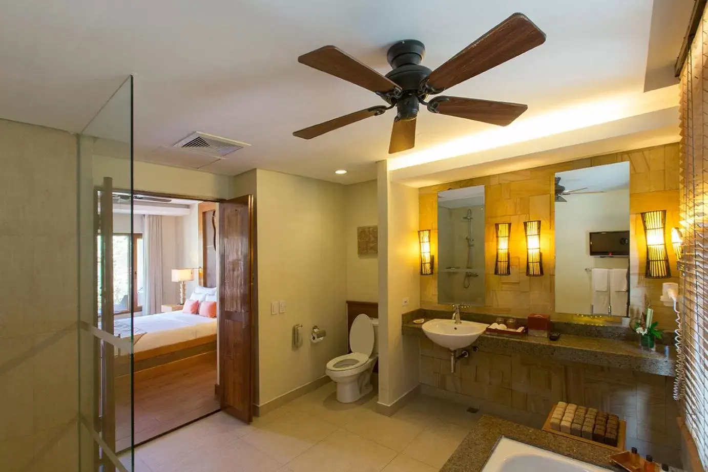 Bathroom in Crimson Resort and Spa - Mactan Island, Cebu