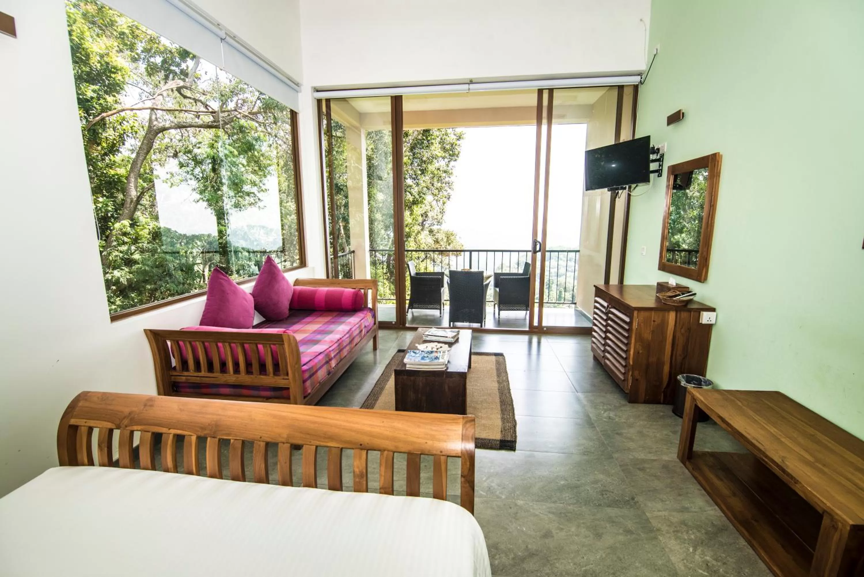 Living room in Ella Planters Bungalow