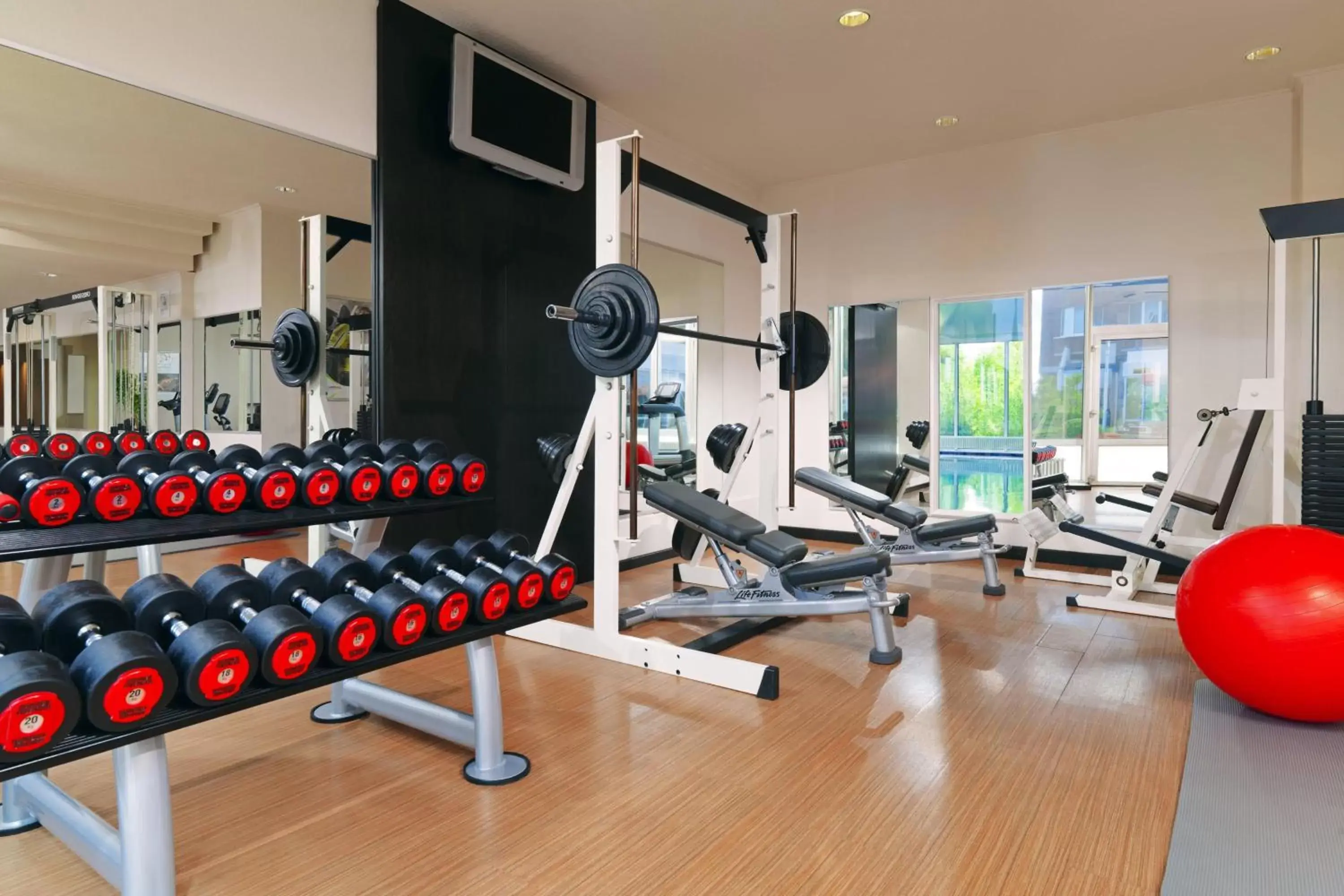 Fitness centre/facilities, Fitness Center/Facilities in Heidelberg Marriott Hotel