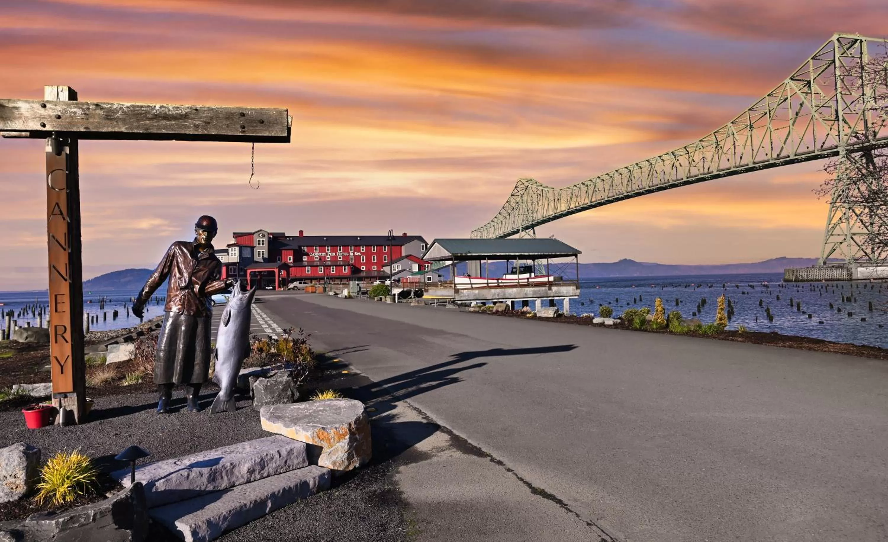 Property building in Cannery Pier Hotel & Spa