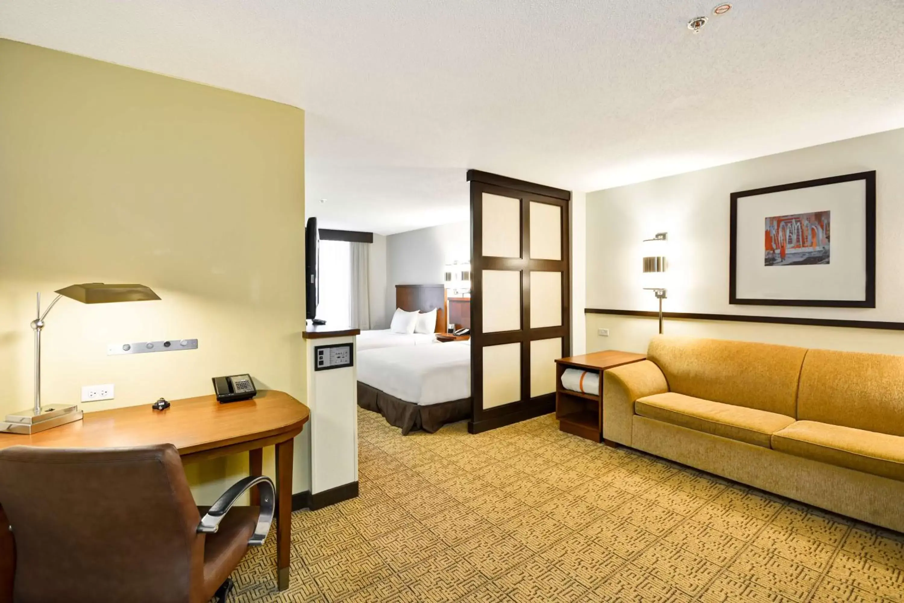 Photo of the whole room in Hyatt Place Chicago/Naperville/Warrenville