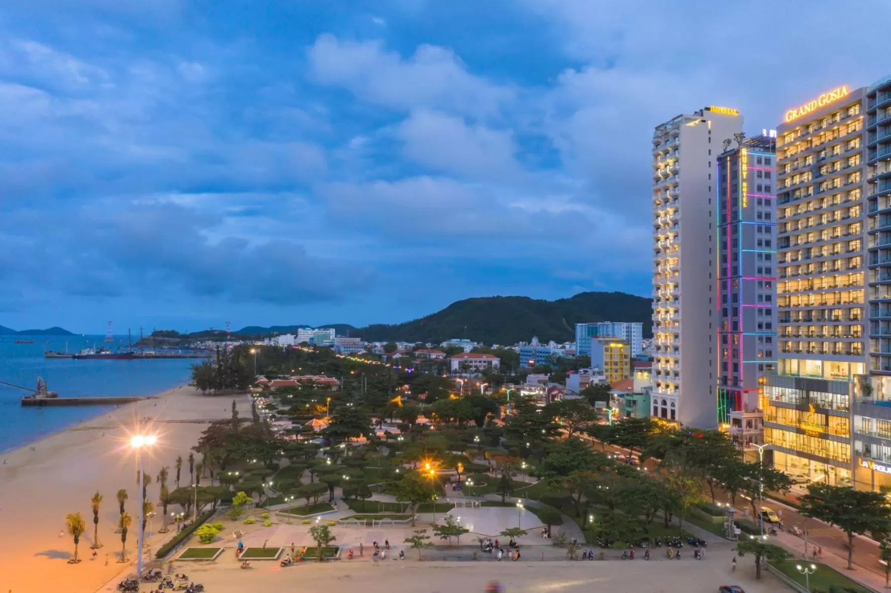 Street view in Grand Gosia Hotel