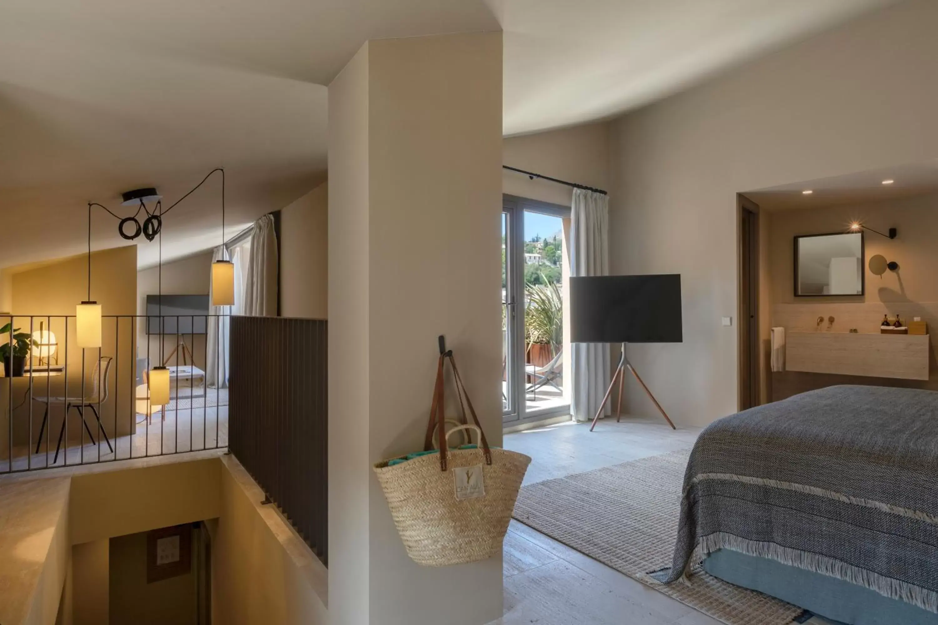 Bedroom in Can Aulí Luxury Retreat - Adults Only