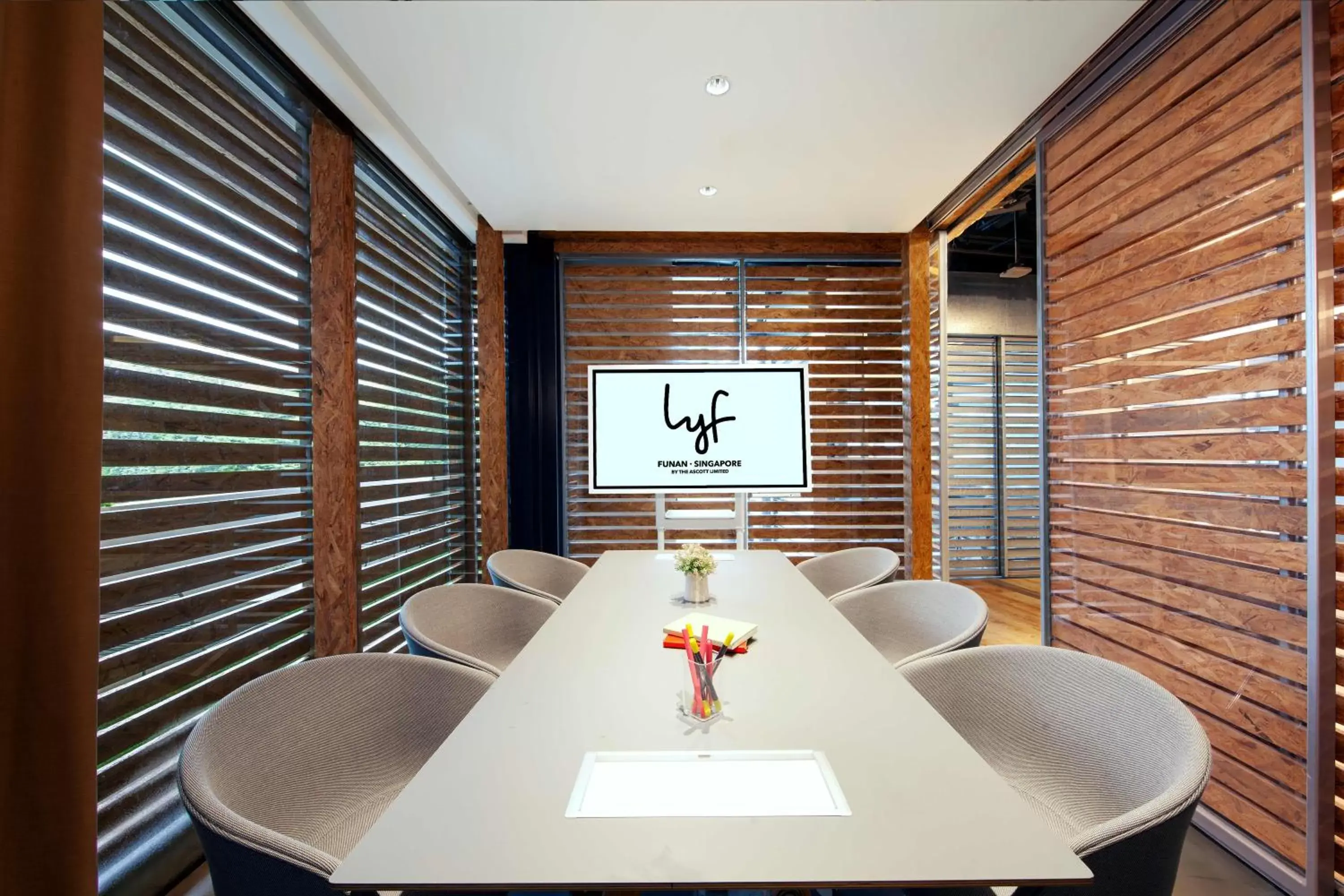 Business facilities in lyf Funan Singapore