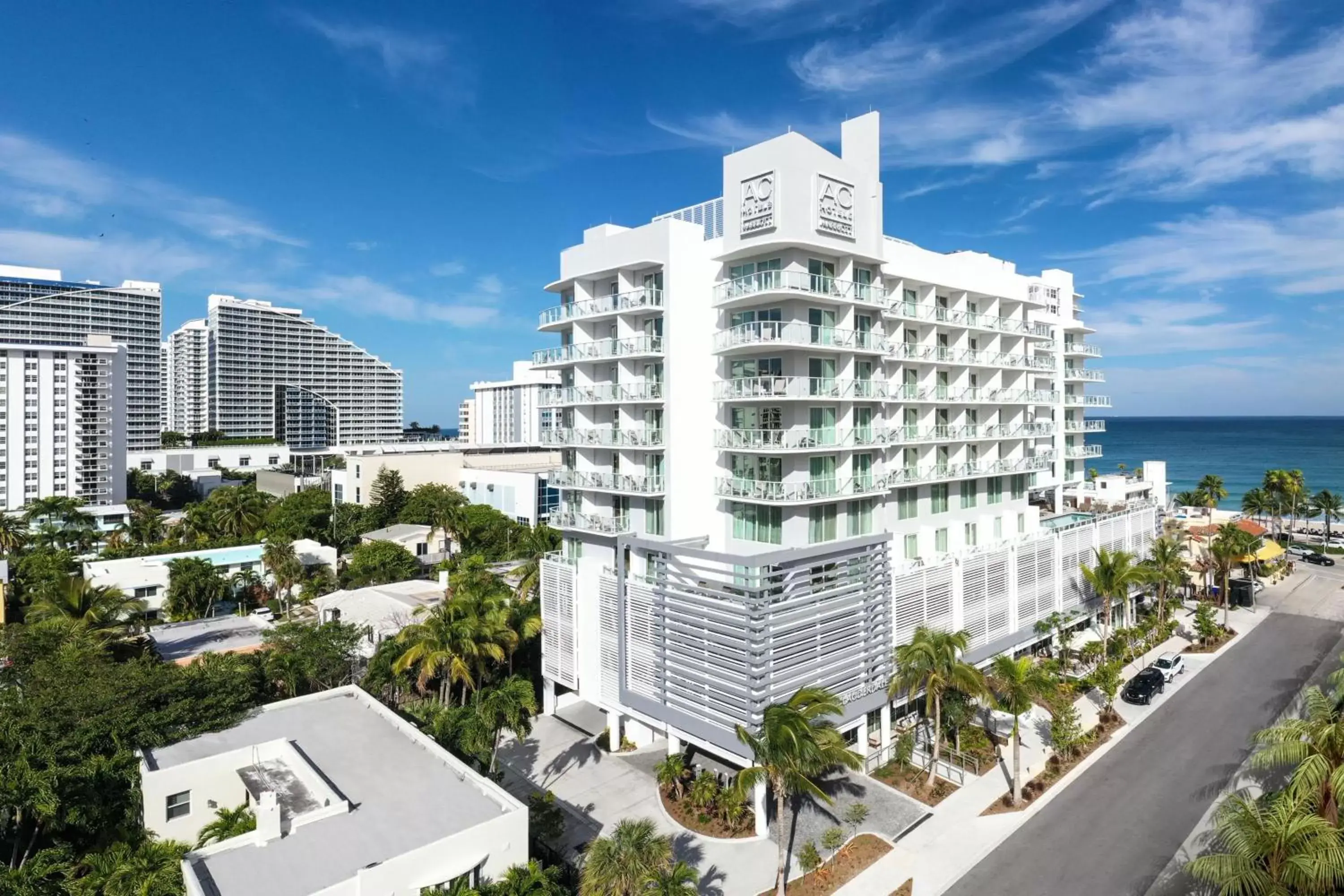 Property building in AC Hotel by Marriott Fort Lauderdale Beach