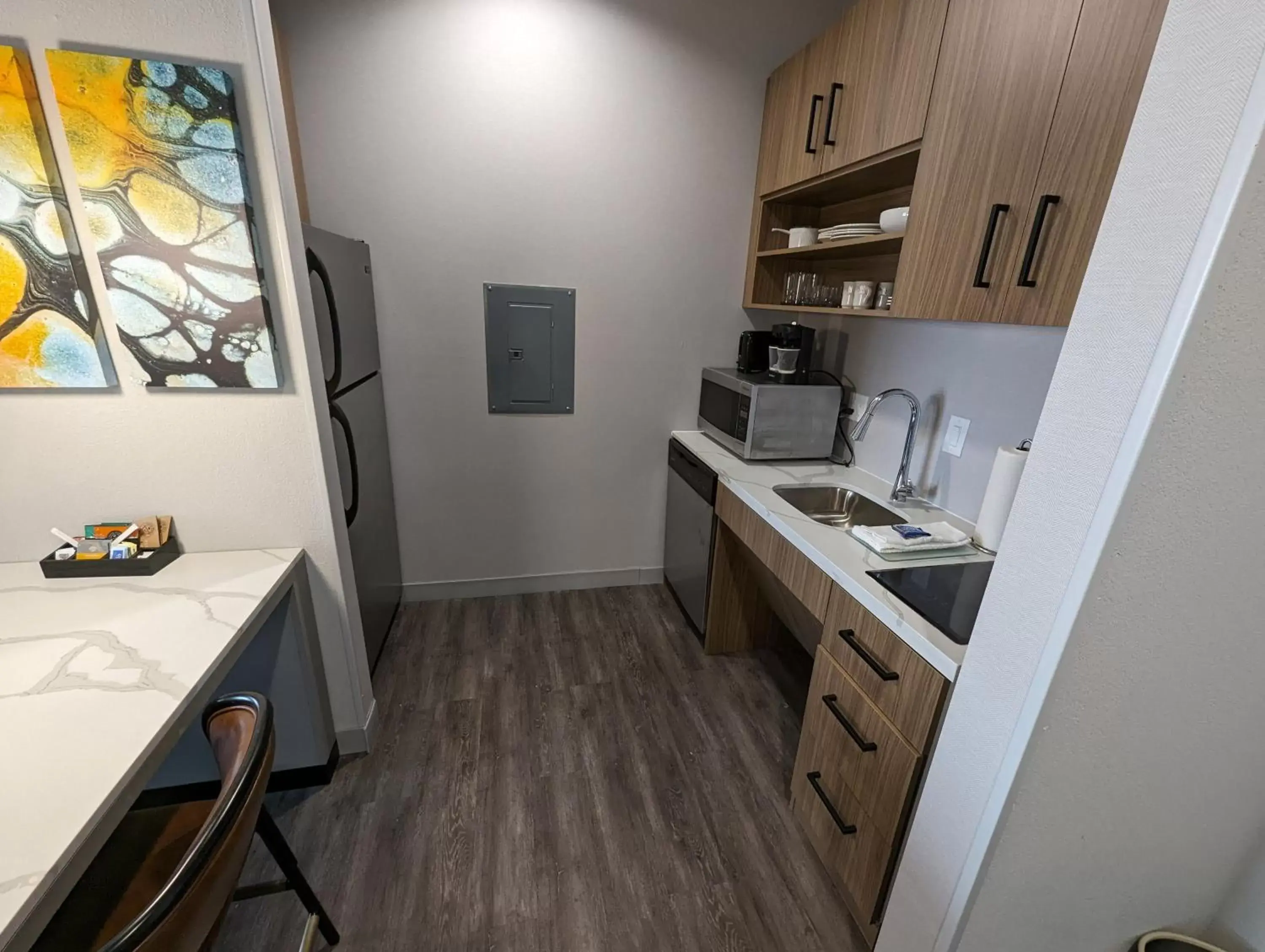 Kitchen/Kitchenette in Homewood Suites Beaumont