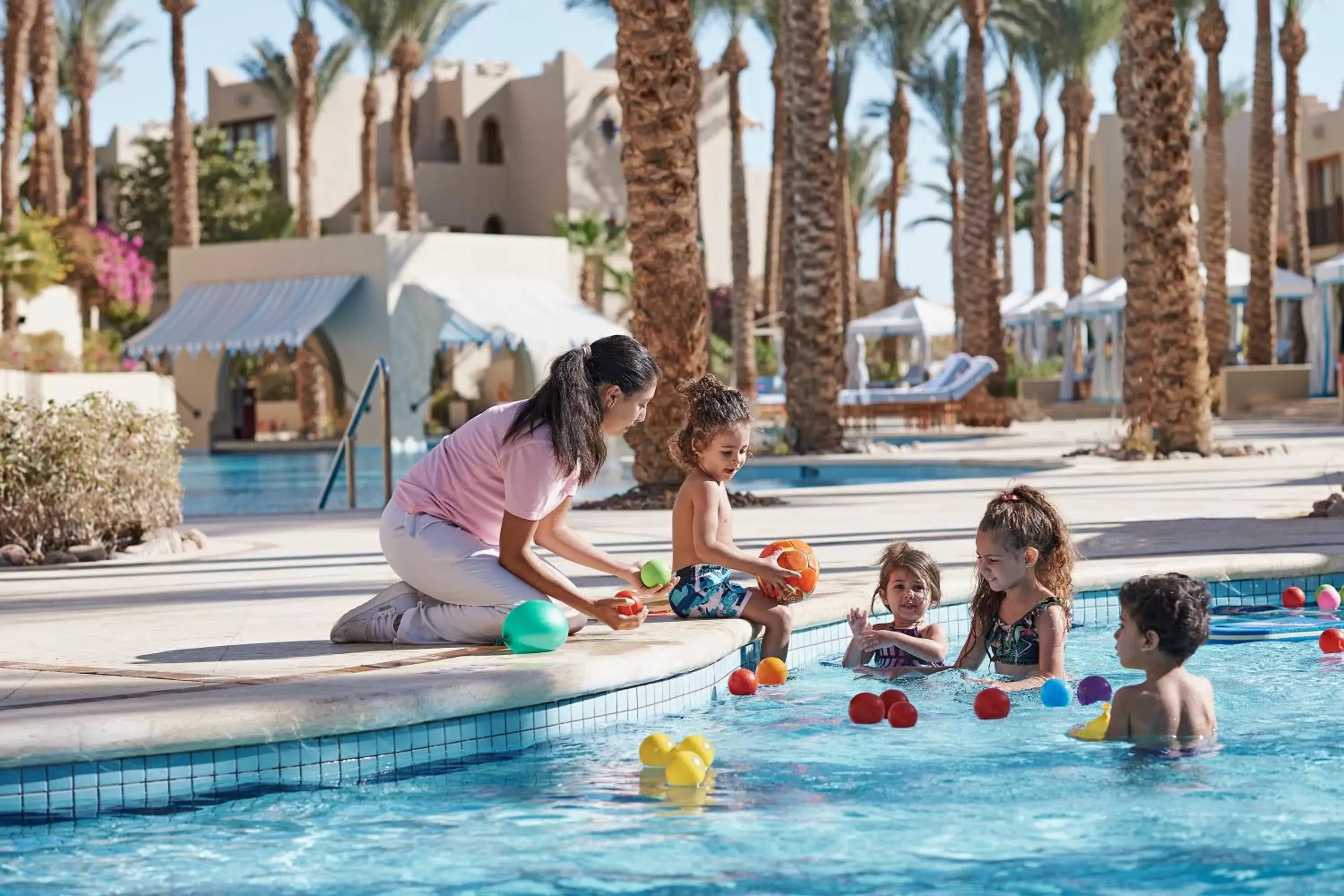 People, Swimming Pool in Four Seasons Resort Sharm El Sheikh