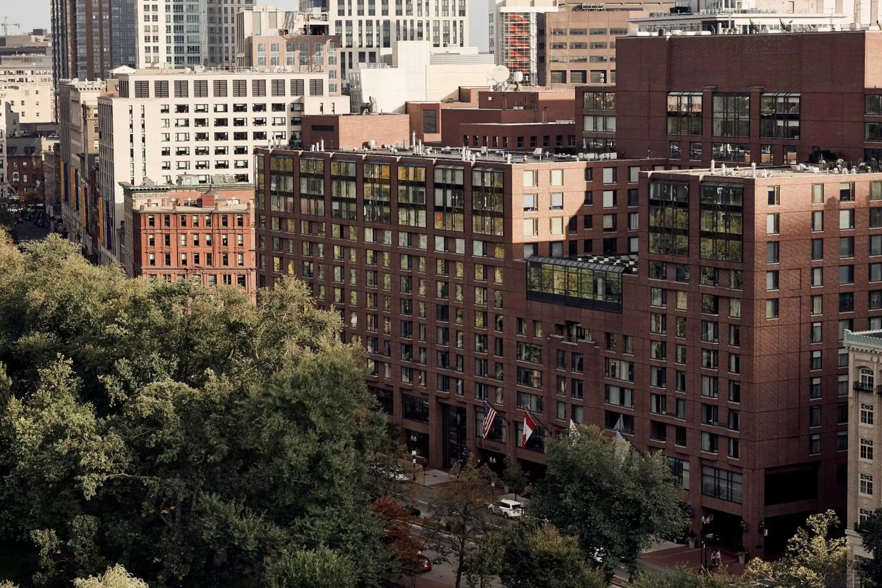 Bird's eye view in Four Seasons Boston Bird's eye view in Four Seasons Boston