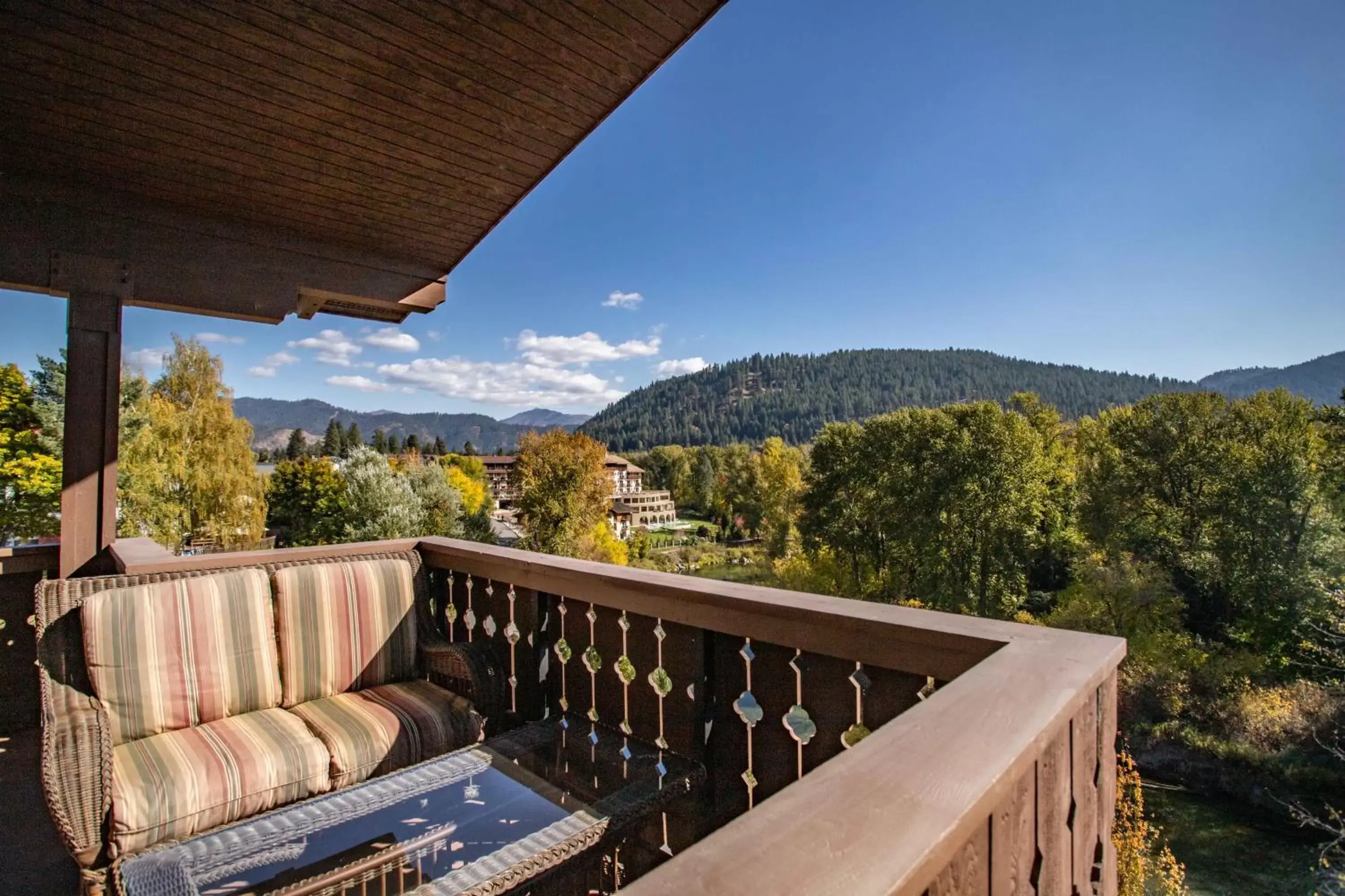 View (from property/room), Balcony/Terrace in Obertal Inn