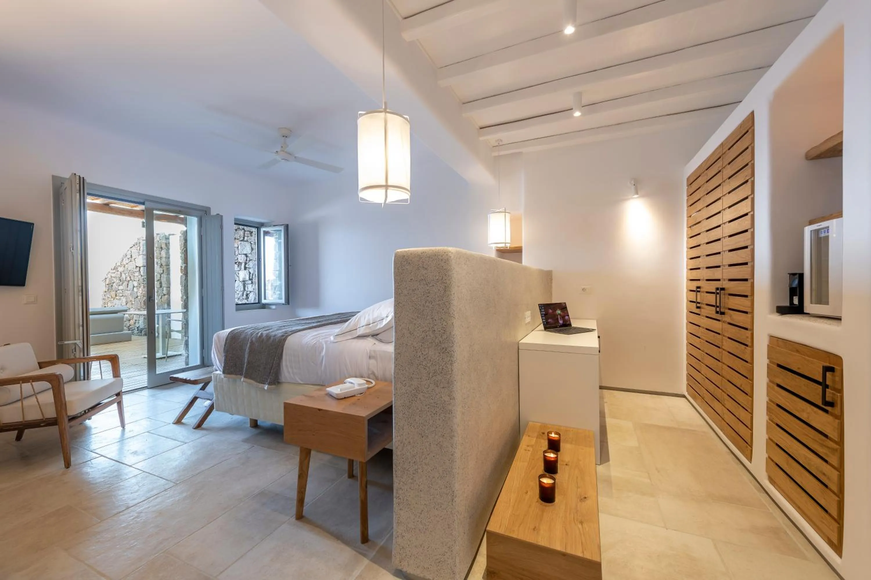 Junior Suite with Private Pool in Alissachni Mykonos