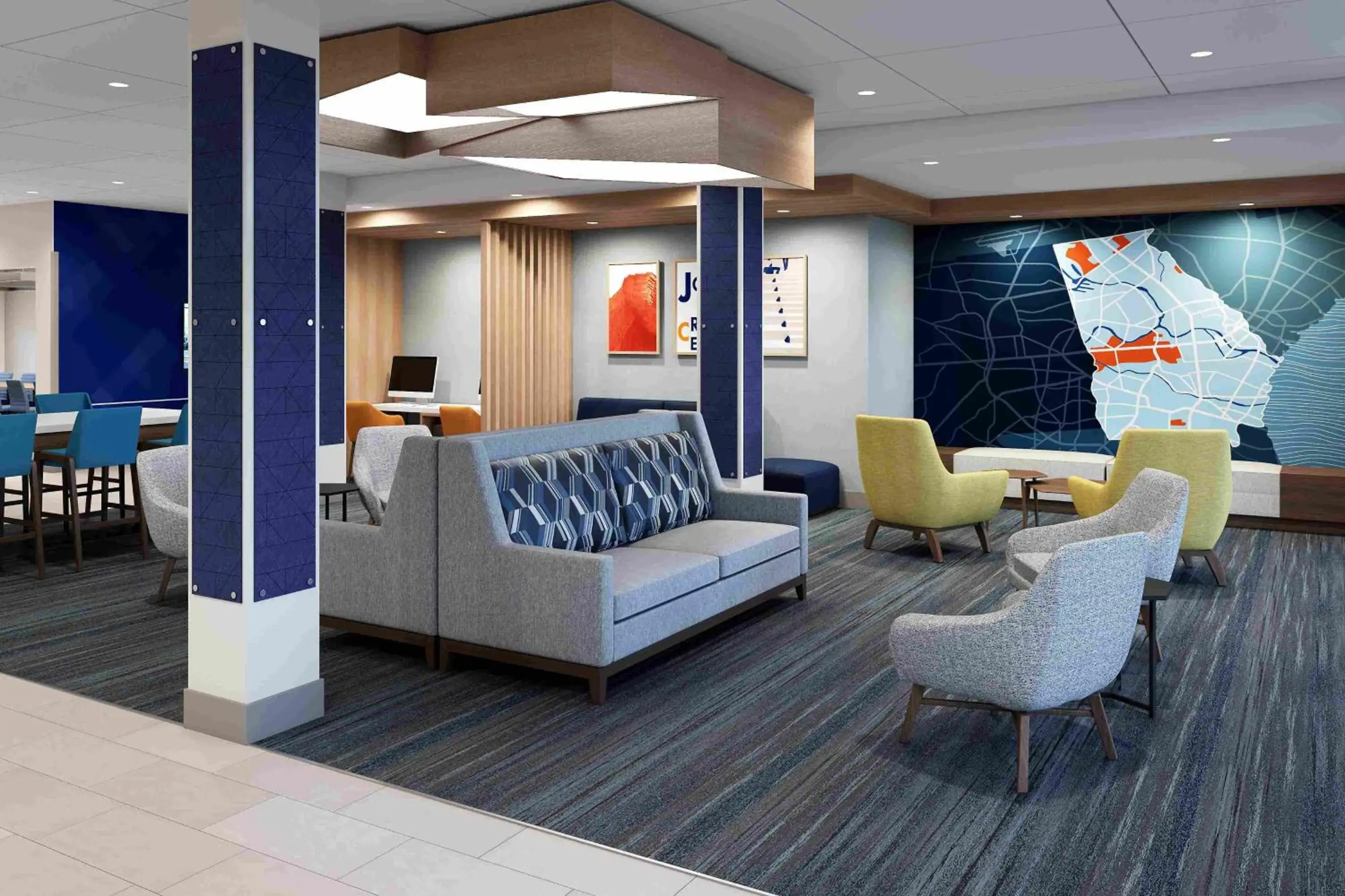 Lobby or reception in Holiday Inn Express & Suites - Phoenix West - Tolleson, an IHG Hotel
