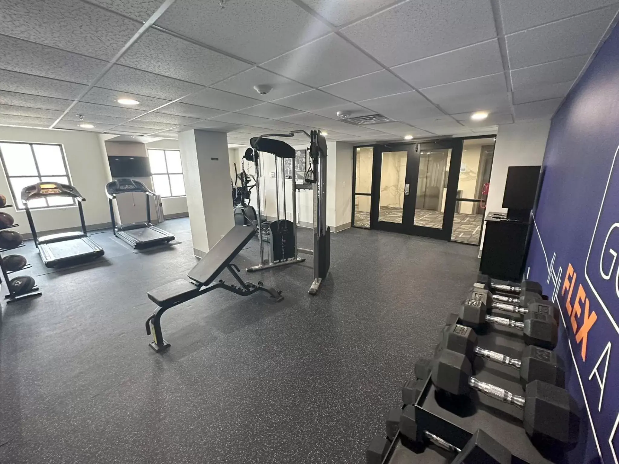 Fitness centre/facilities, Fitness Center/Facilities in Holiday Inn Express - Dallas Downtown, an IHG Hotel