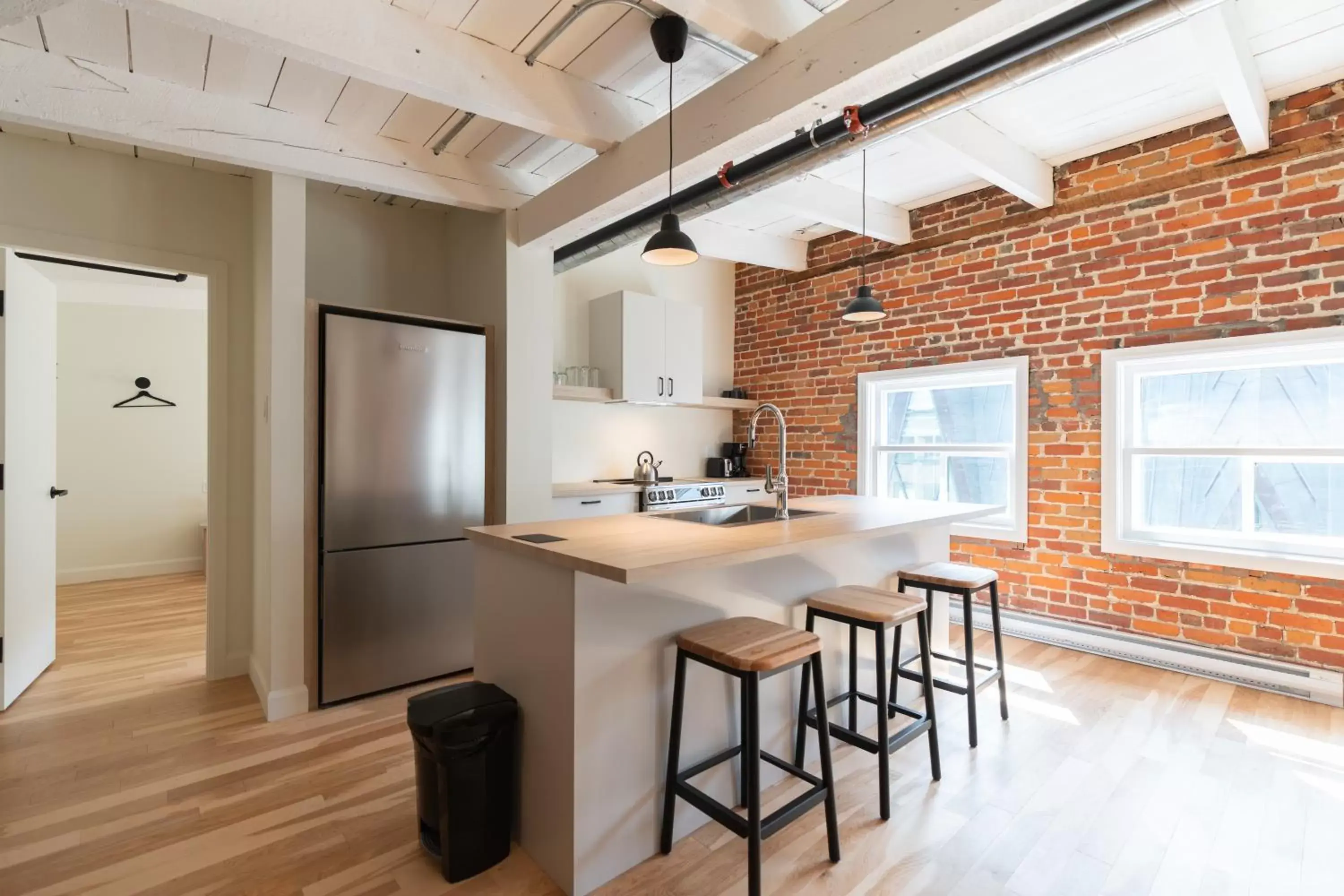 Kitchen/Kitchenette in Les Lofts de la Barricade - Par les Lofts Vieux-Québec