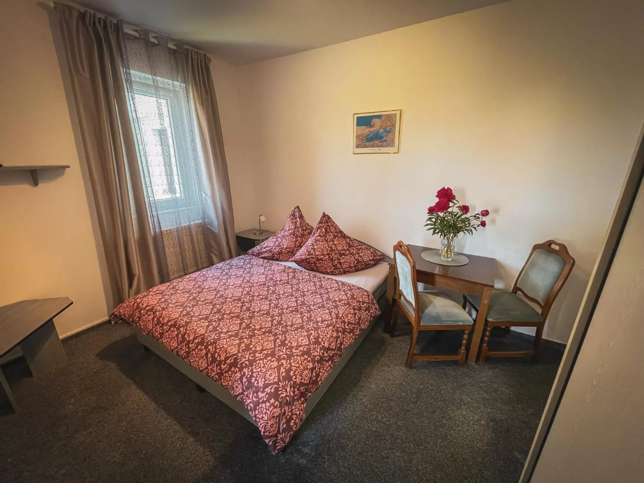 Bed in Hotel Apartment Faraon