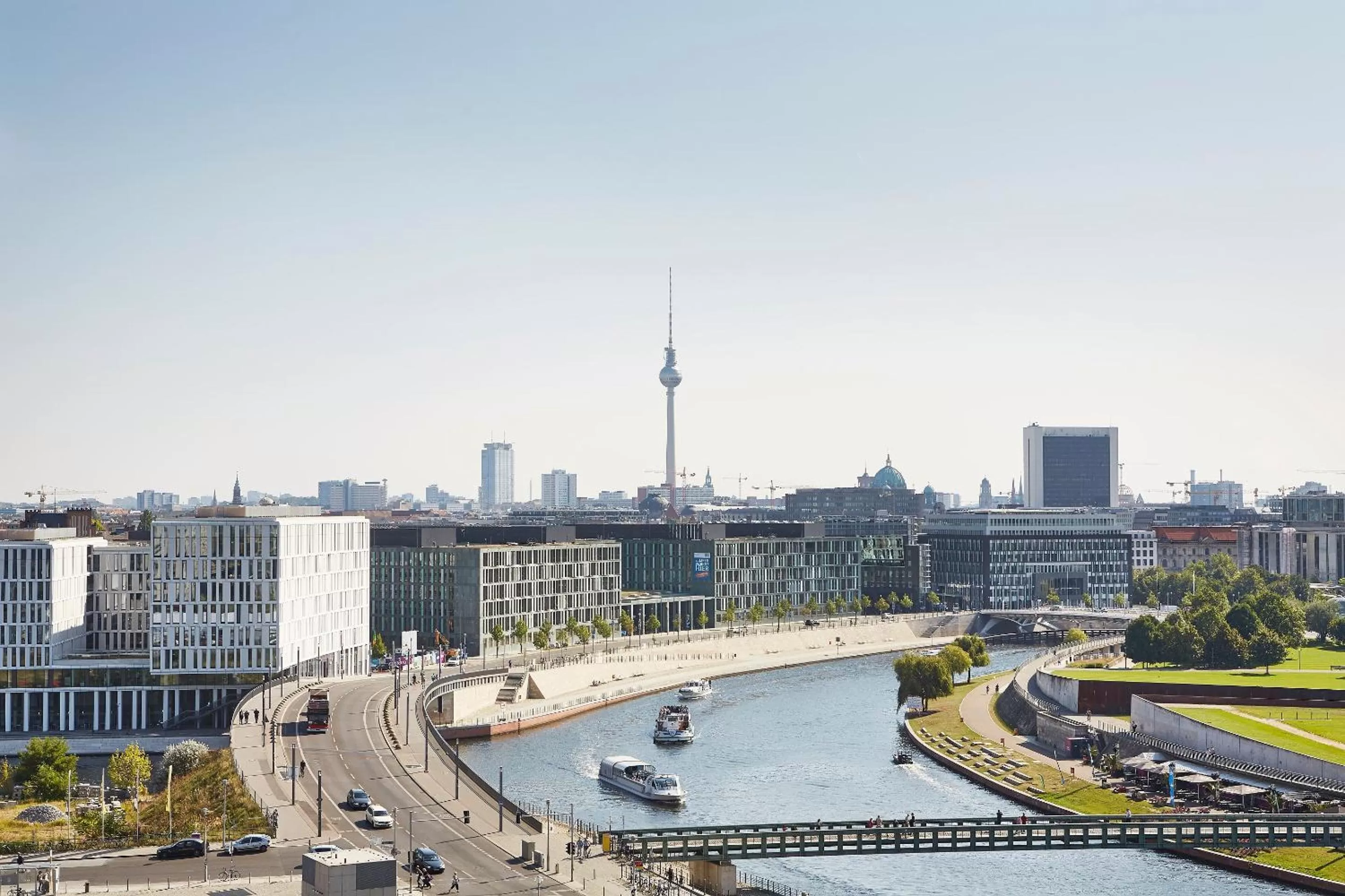 City view in Steigenberger Hotel Am Kanzleramt