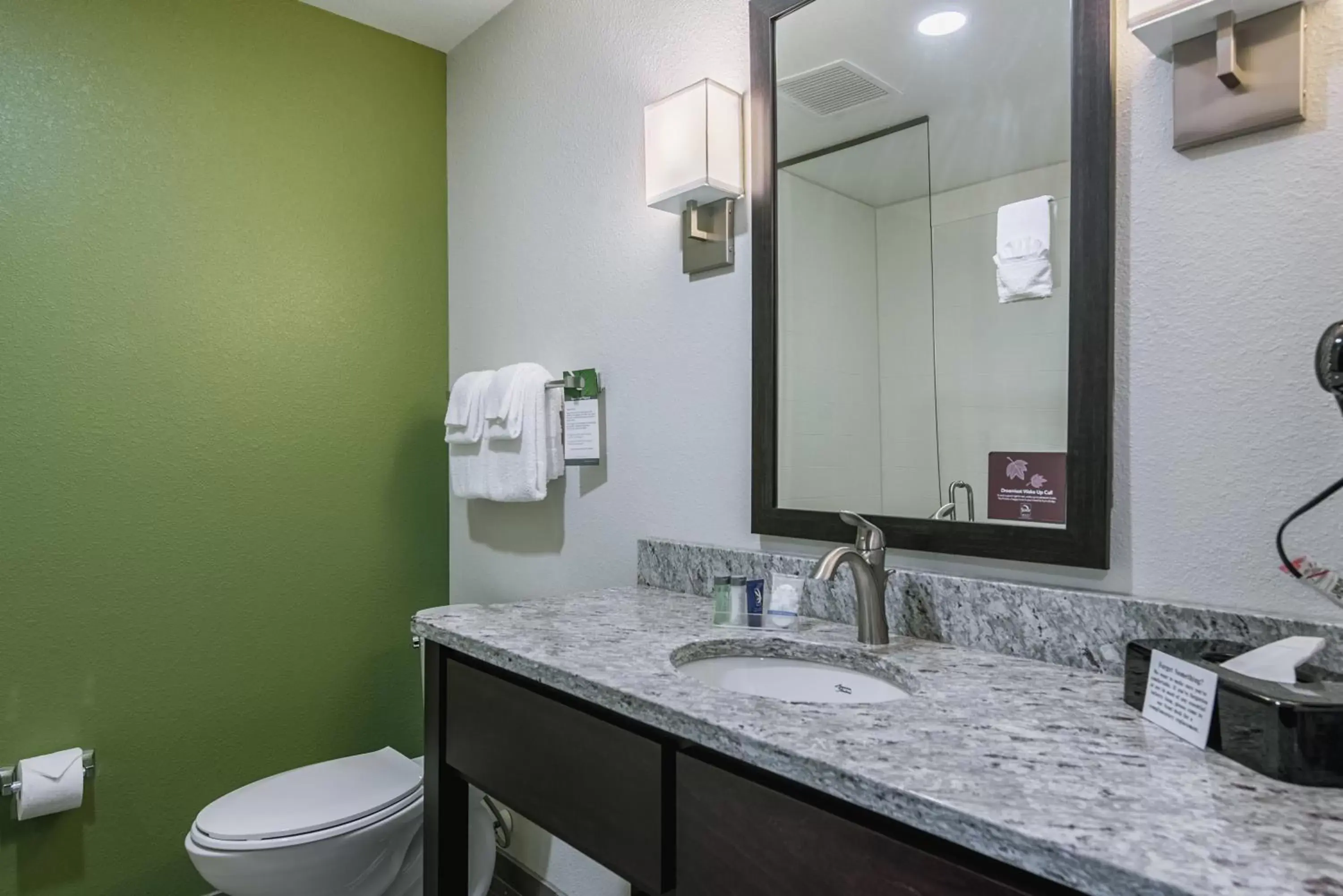 Bathroom in Sleep Inn & Suites Galion Bathroom in Sleep Inn & Suites Galion