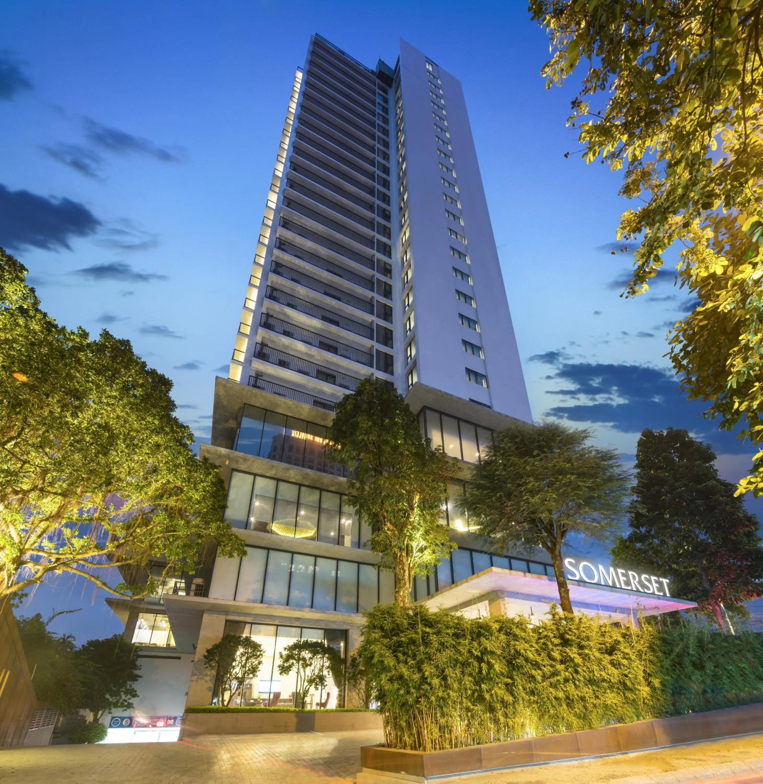 Facade/entrance in Somerset West Point Hanoi