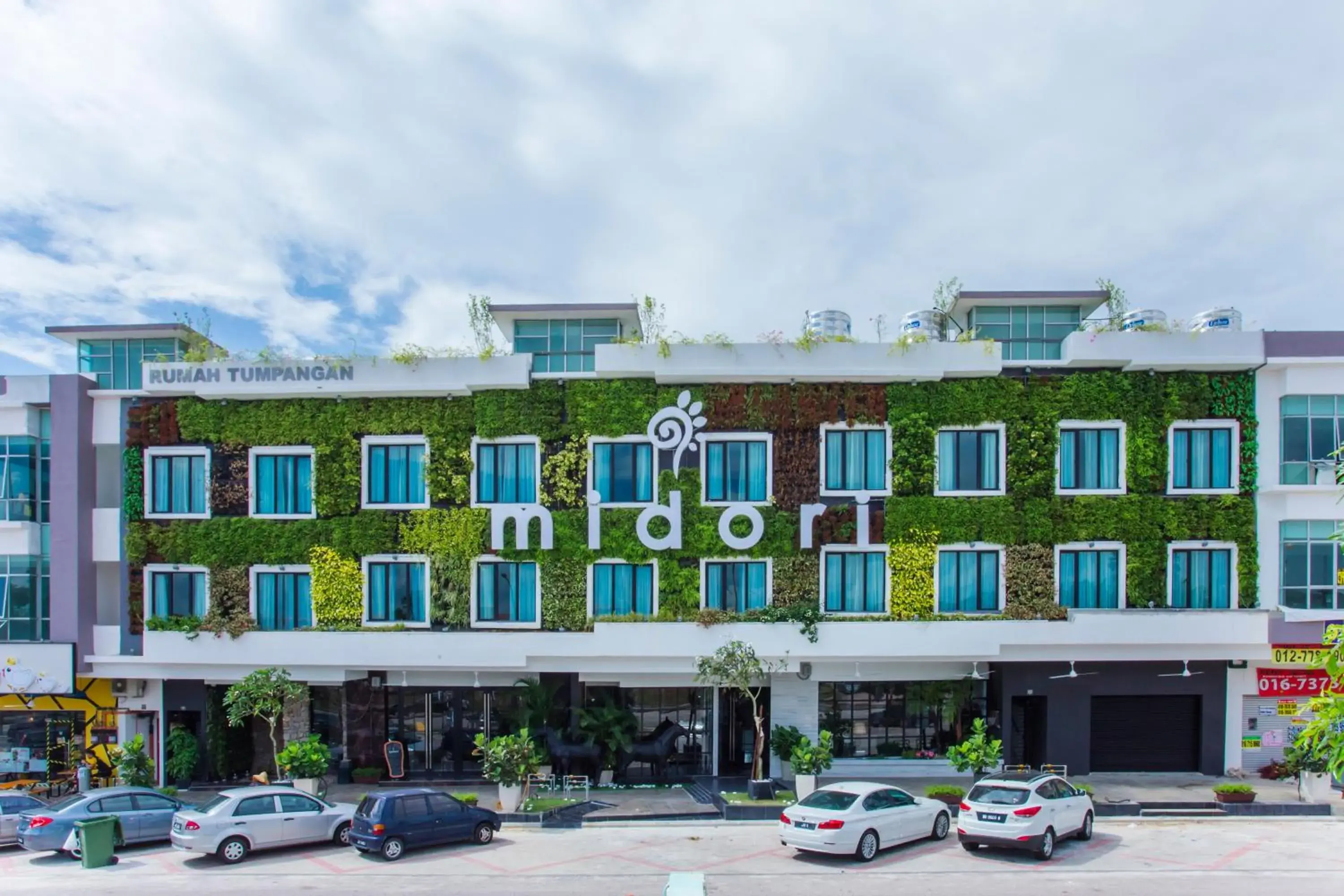 Facade/entrance, Property Building in Midori Concept Hotel